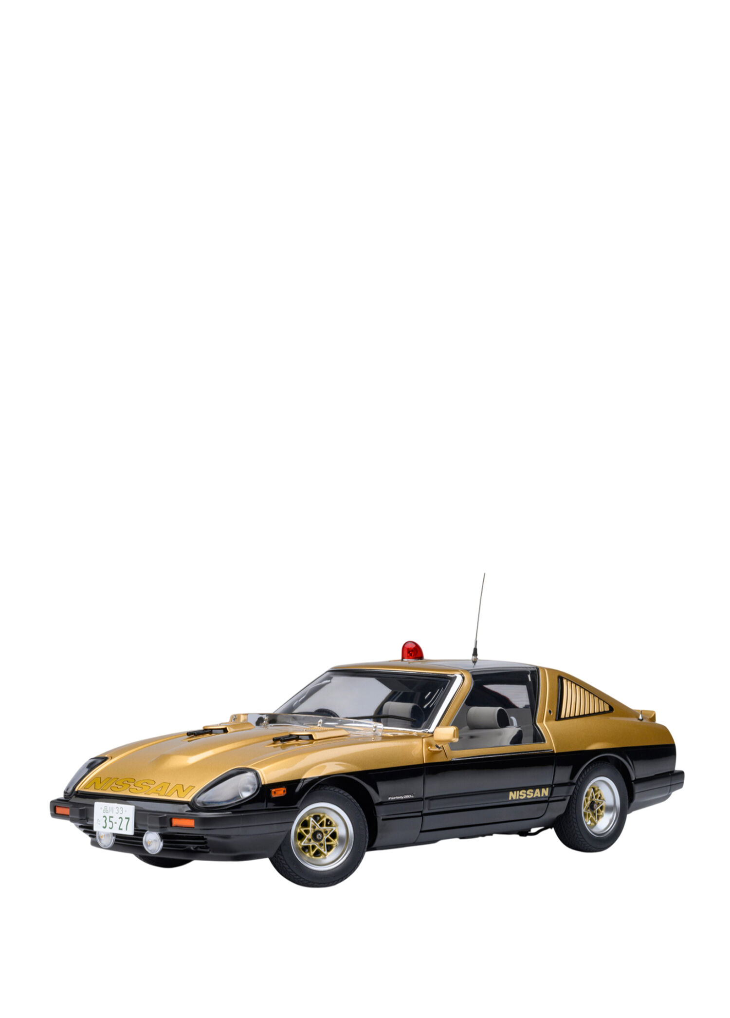 Autoart - 1:18 1979 Nissan Fairlady Seibu Keisatsu Super Z Altın