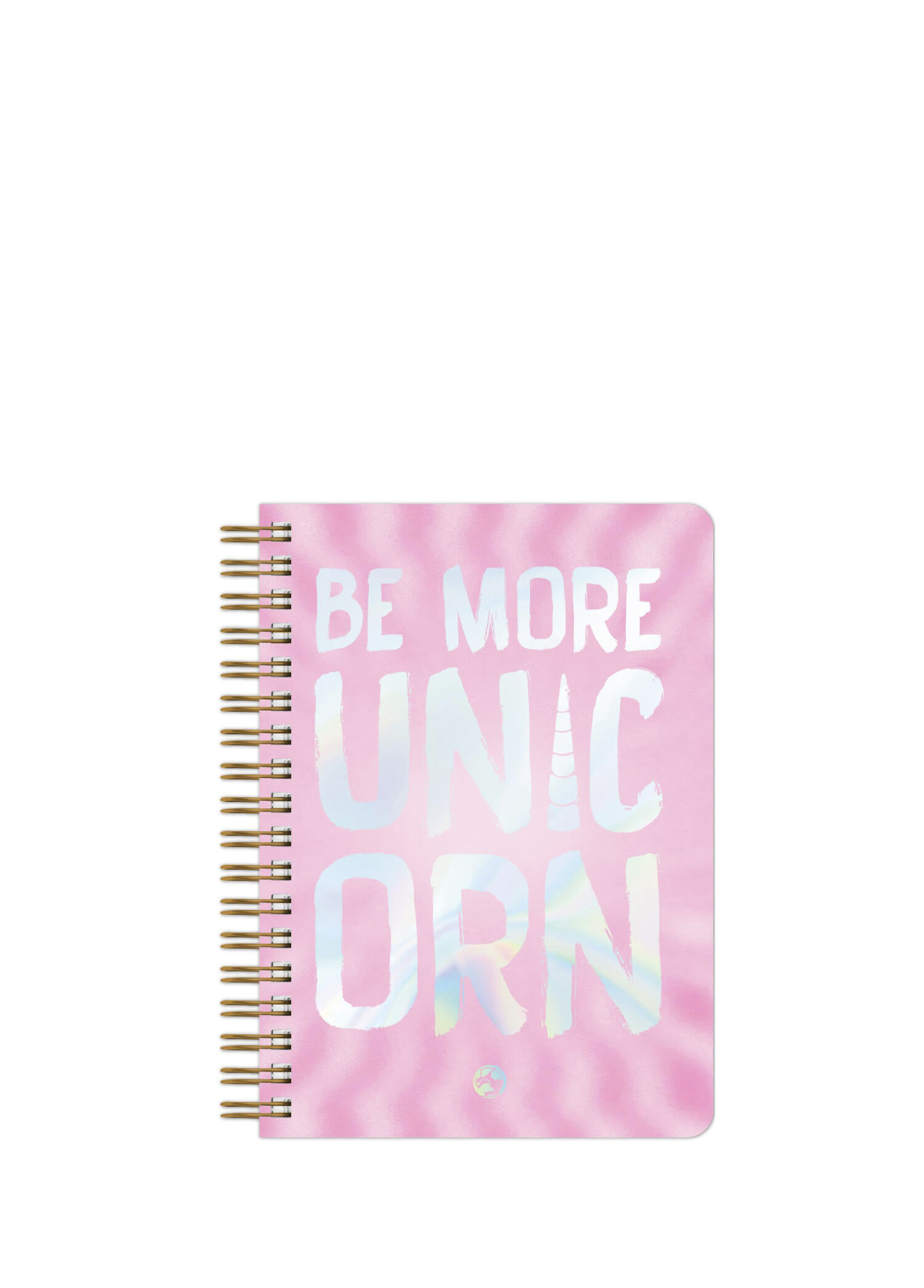 Utopia Unicorn Spiralli Çizgili Defter