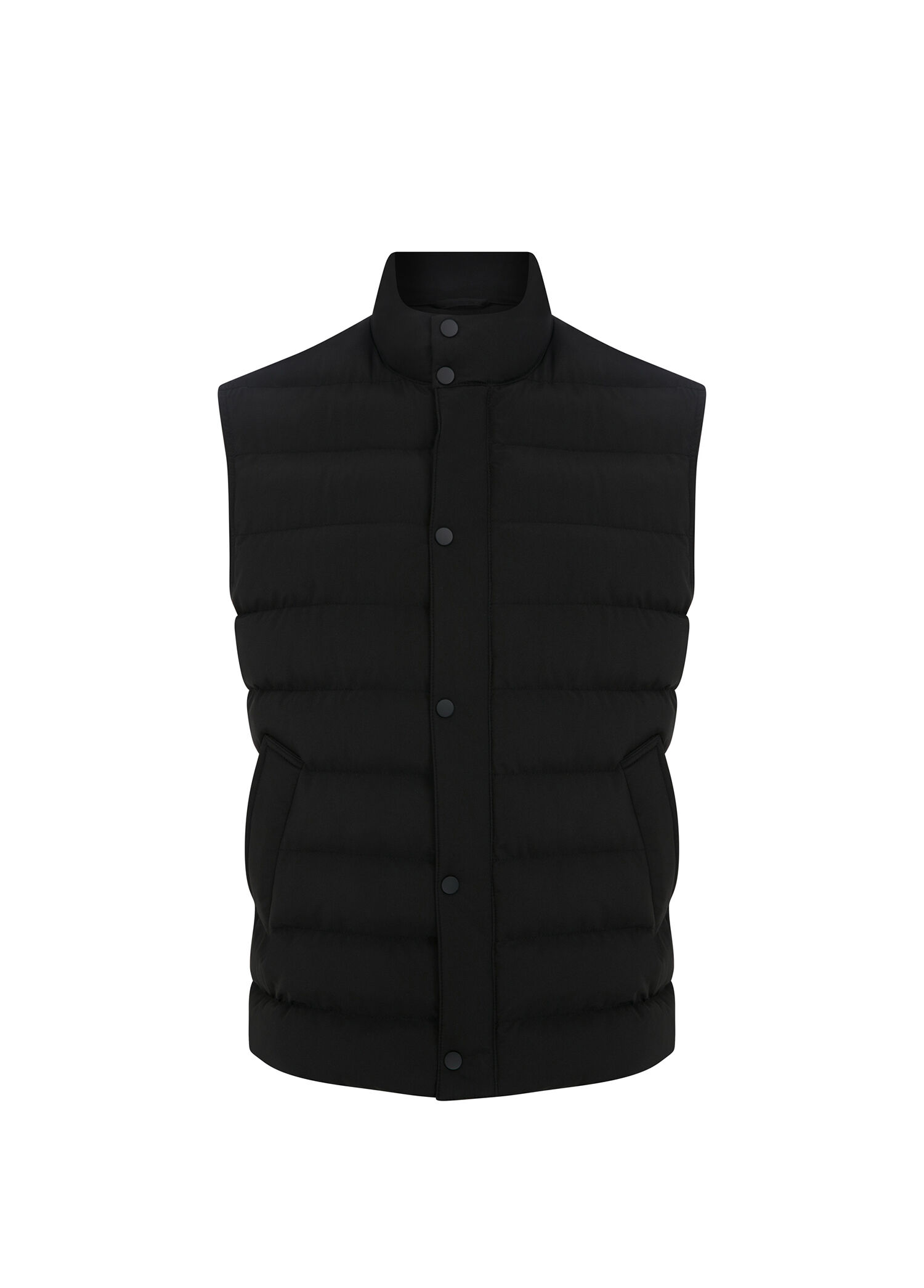 Venezia Siyah Slim Fit Erkek Yelek