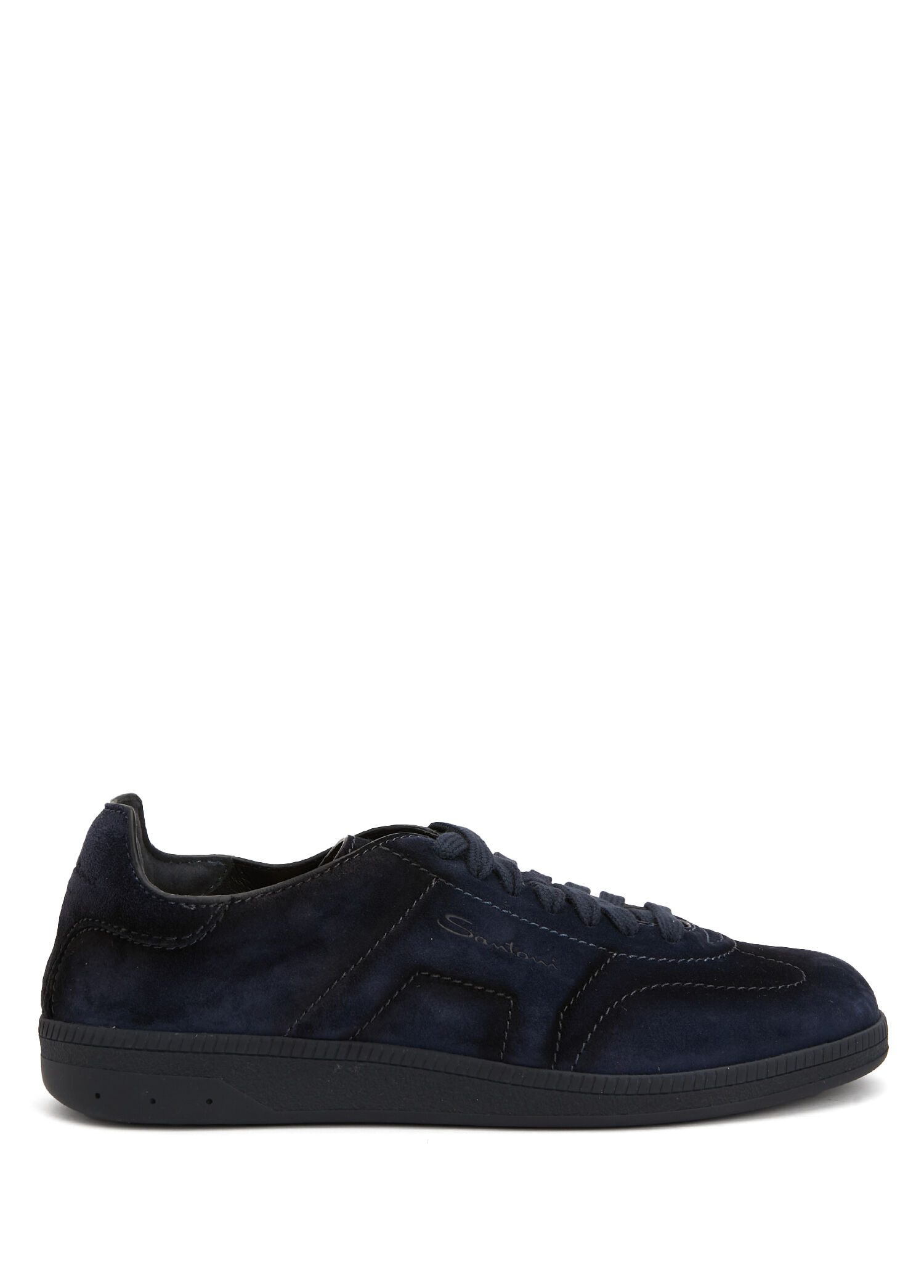 Lacivert Erkek Deri Sneaker