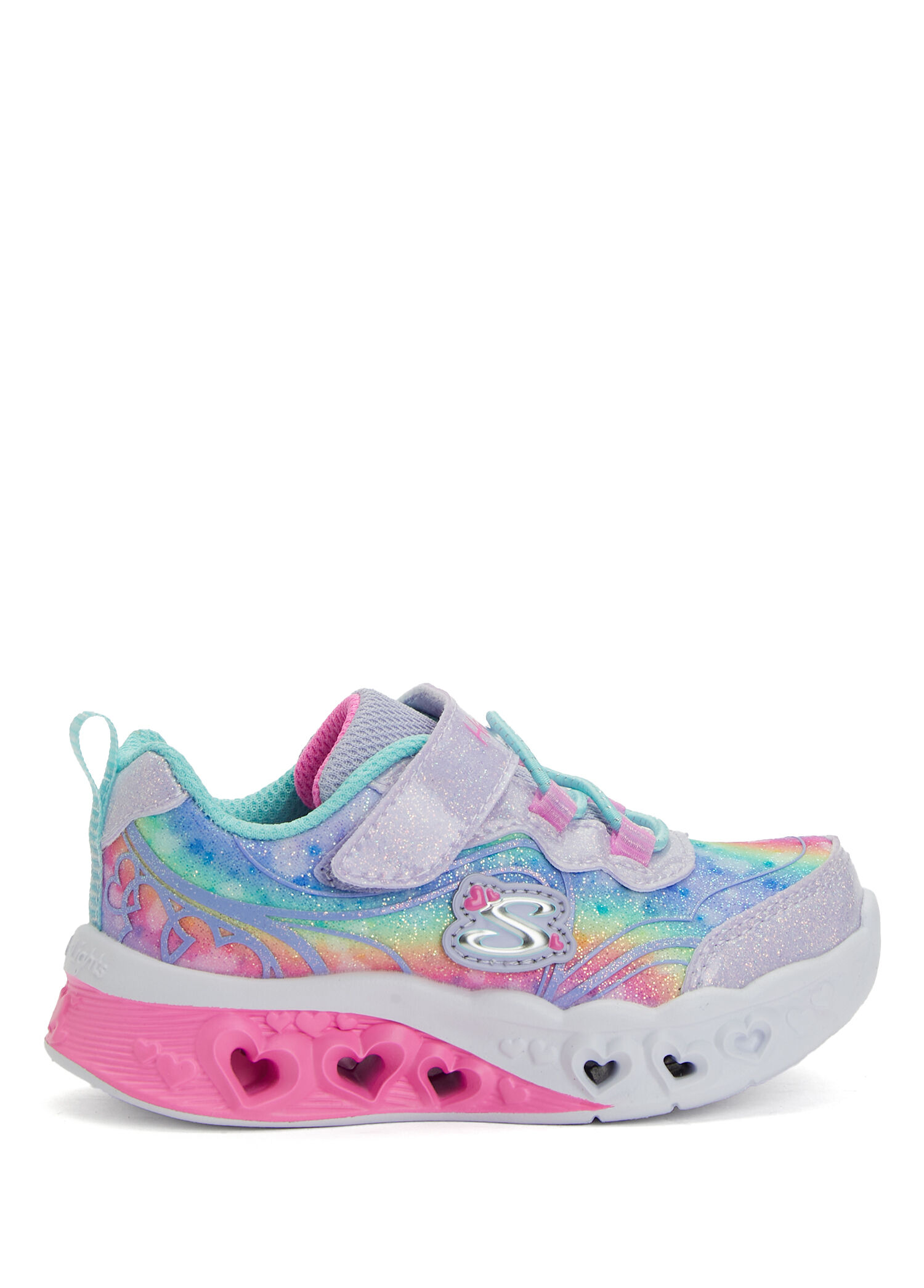 Flutter Heart Lights-Groovy Swirl Bebek Sneaker