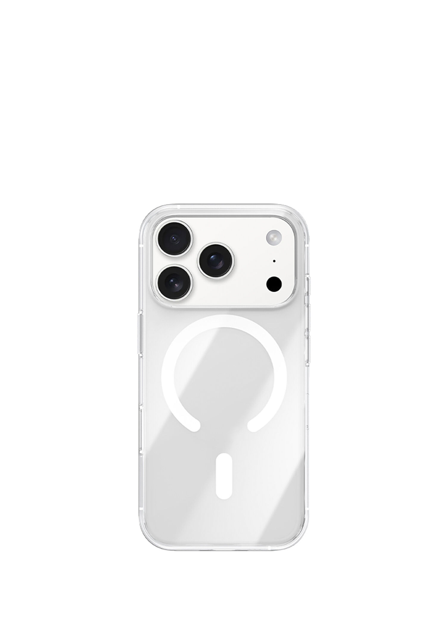 Crystal Serisi iPhone 17 Pro Magsafe Özellikli Şeffaf Telefon Kılıfı