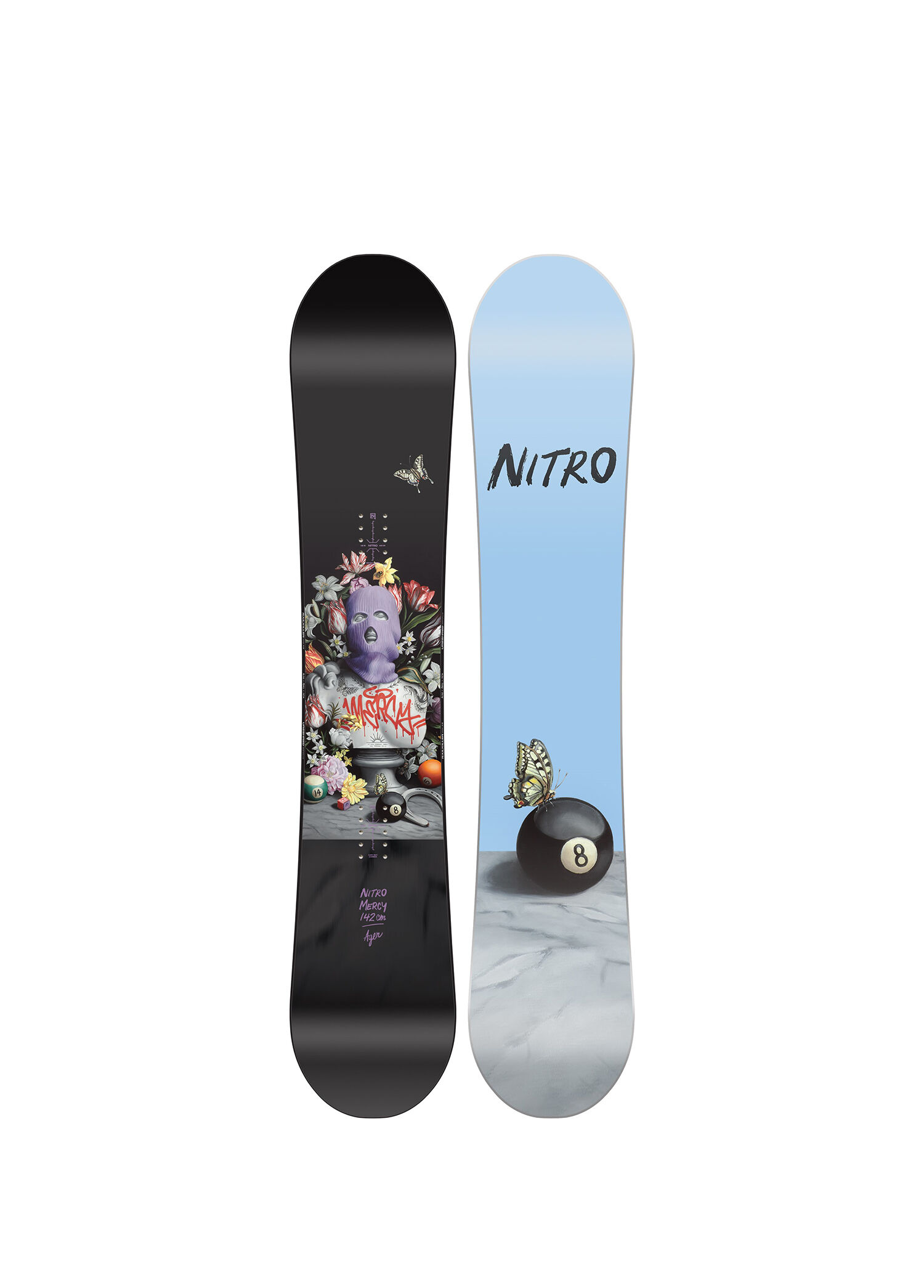 Mercy Renkli Kadın Snowboard