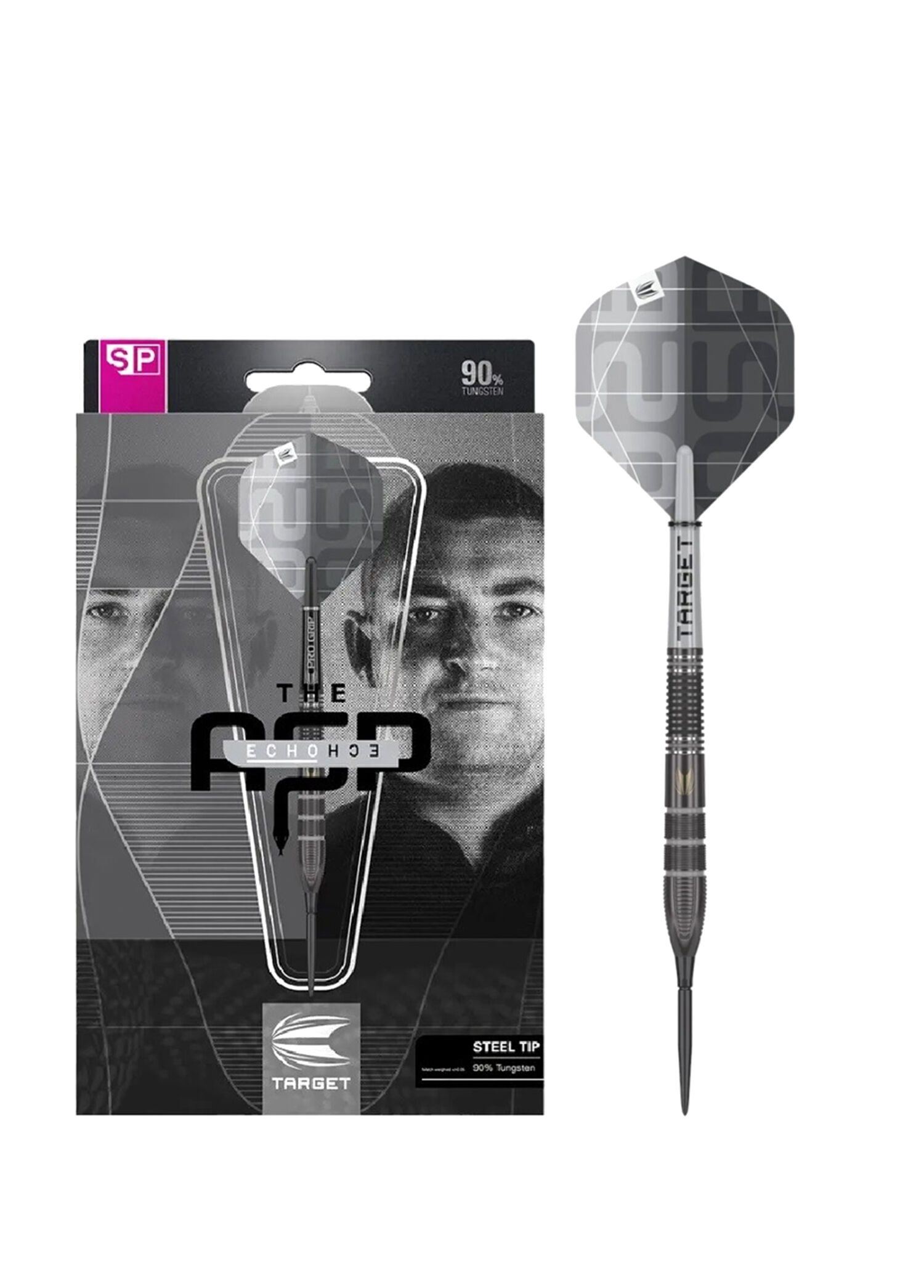 Nathan Aspinall X Echo % 90 Tungsten SP Çelik Uçlu Dart Oku