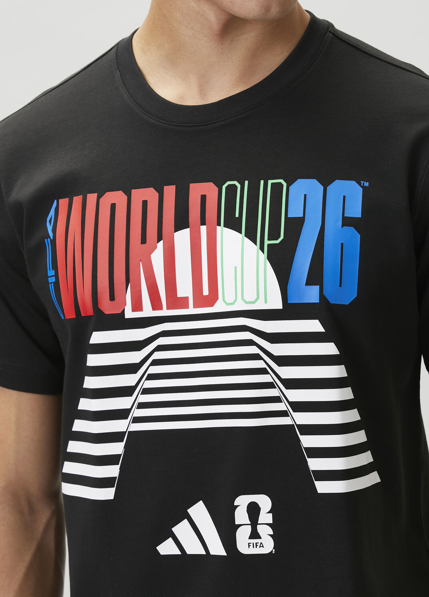 Adidas Siyah Erkek FIFA World Cup 26 Tour Siyah T-shirt 1984309