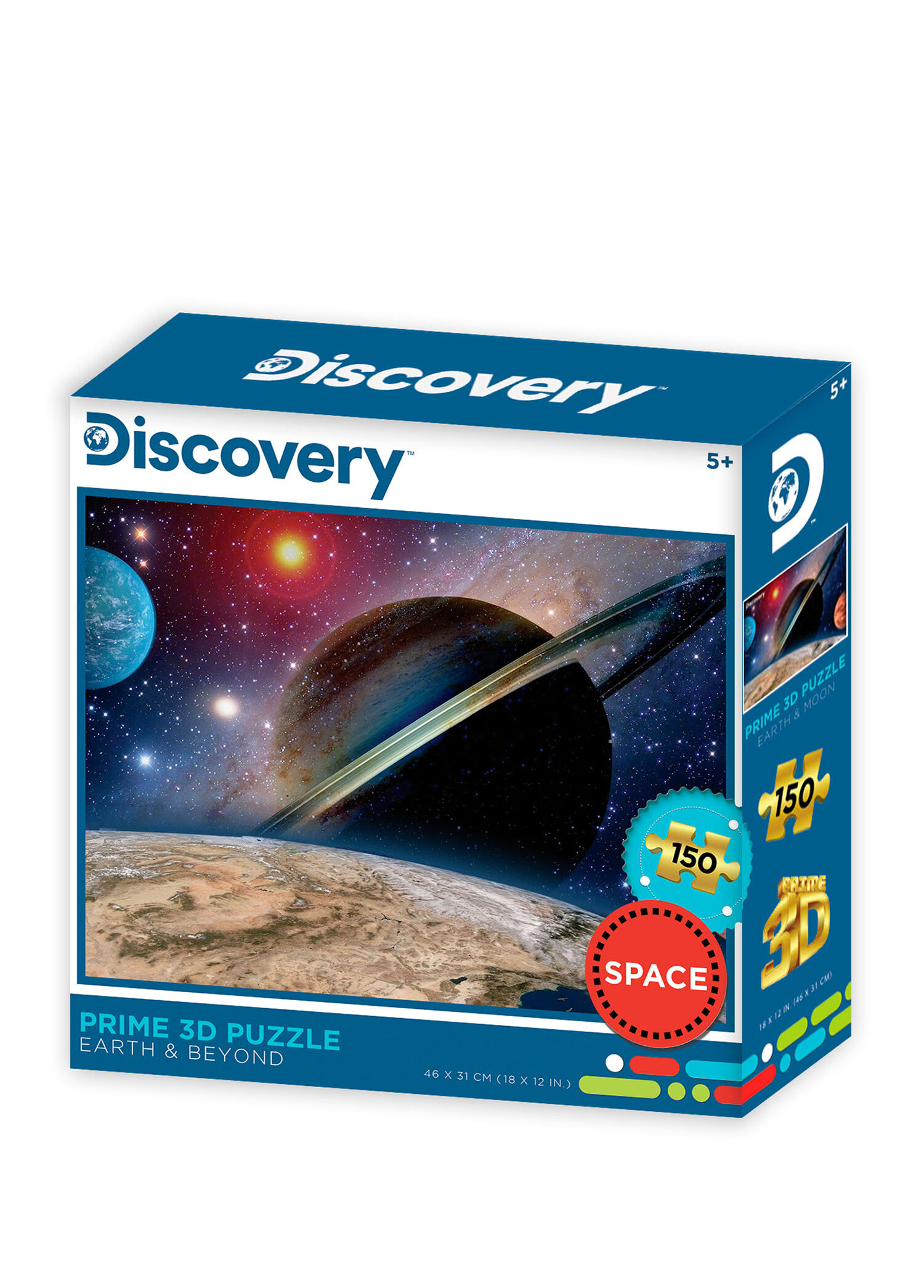 Discovery Dünya ve Ötesi 150 Parça 3D Puzzle