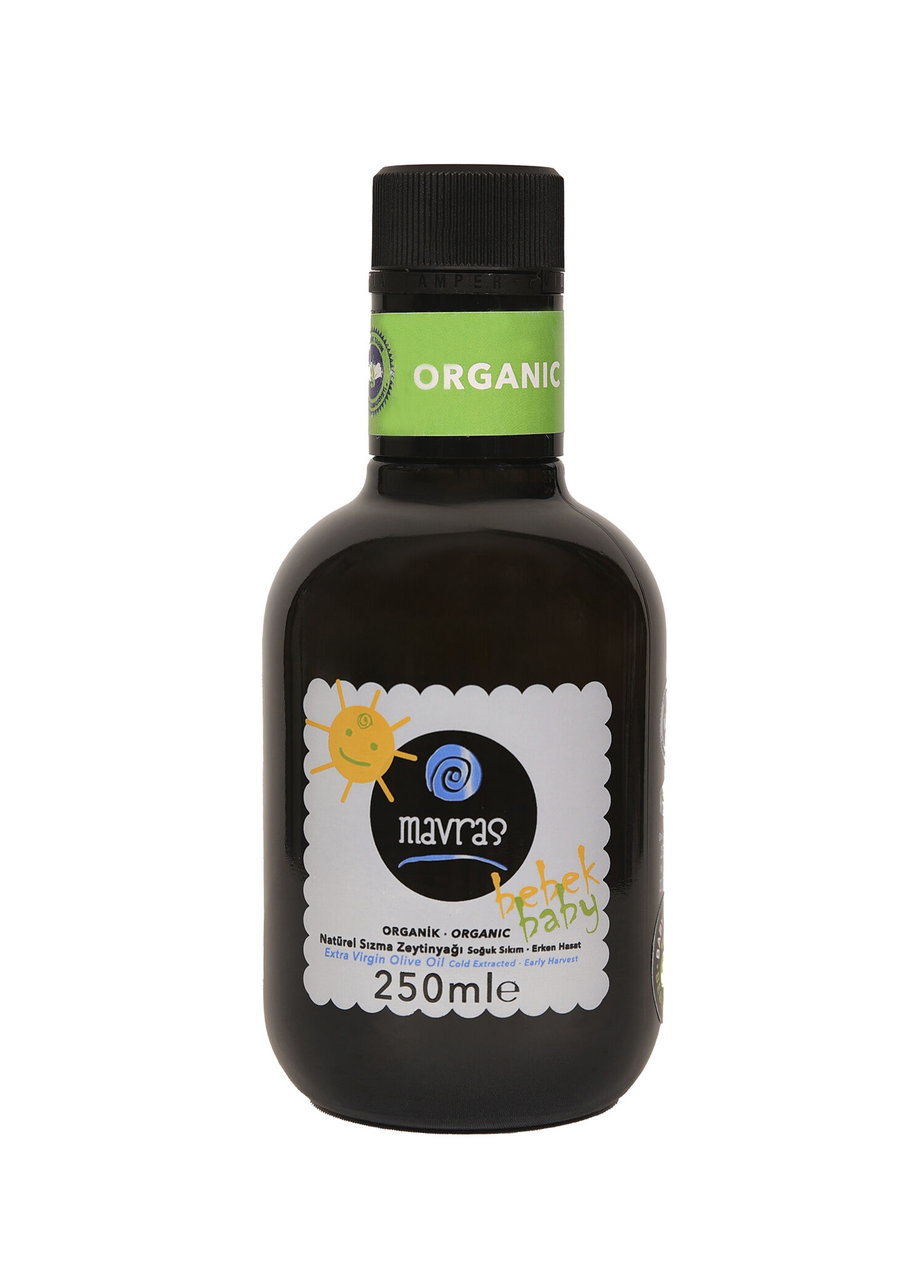 Yeni Sezon Organik Natürel Sızma Bebek Zeytinyağı 250 ml