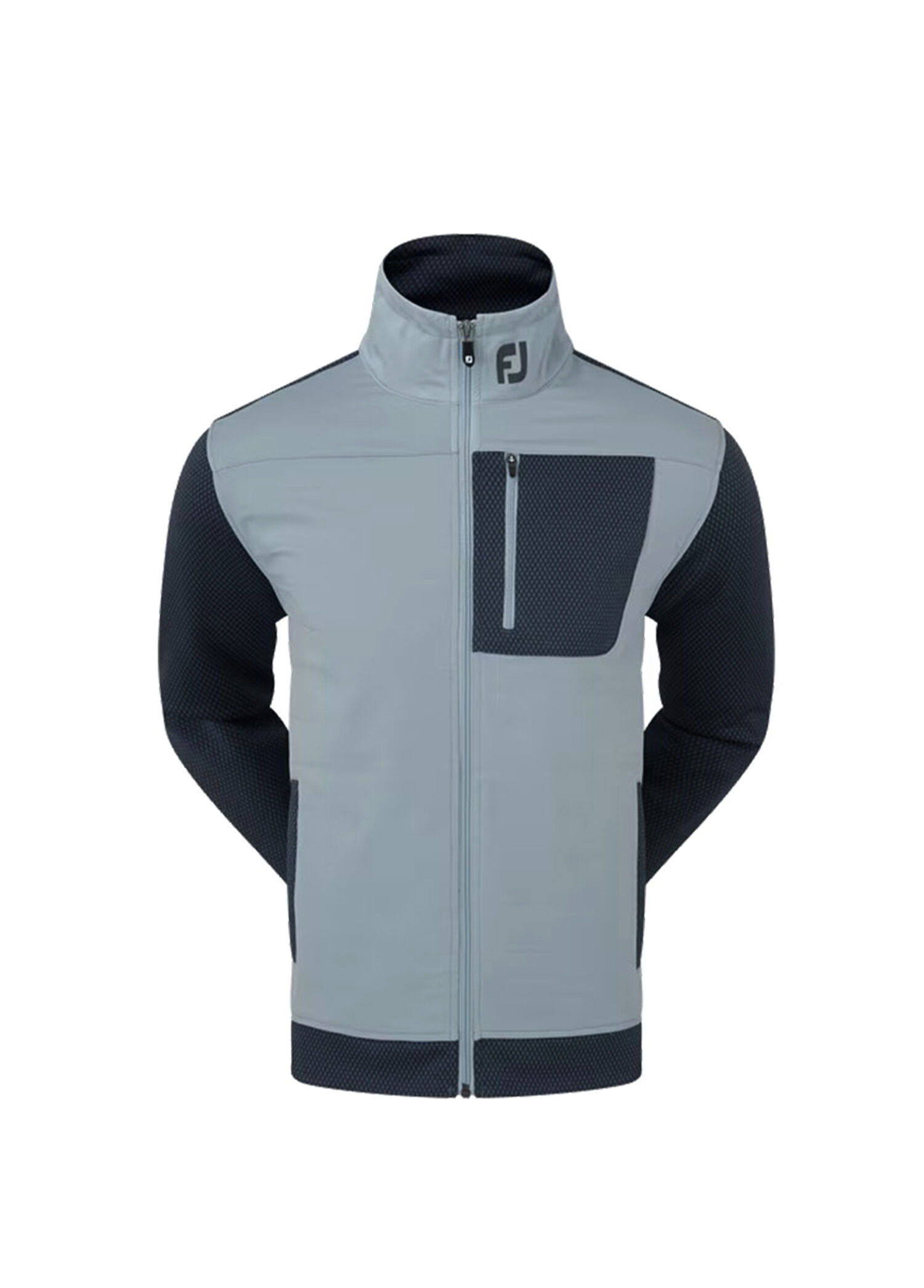 ThermoSeries Hibrit Mavi Erkek Golf Ceketi 88808