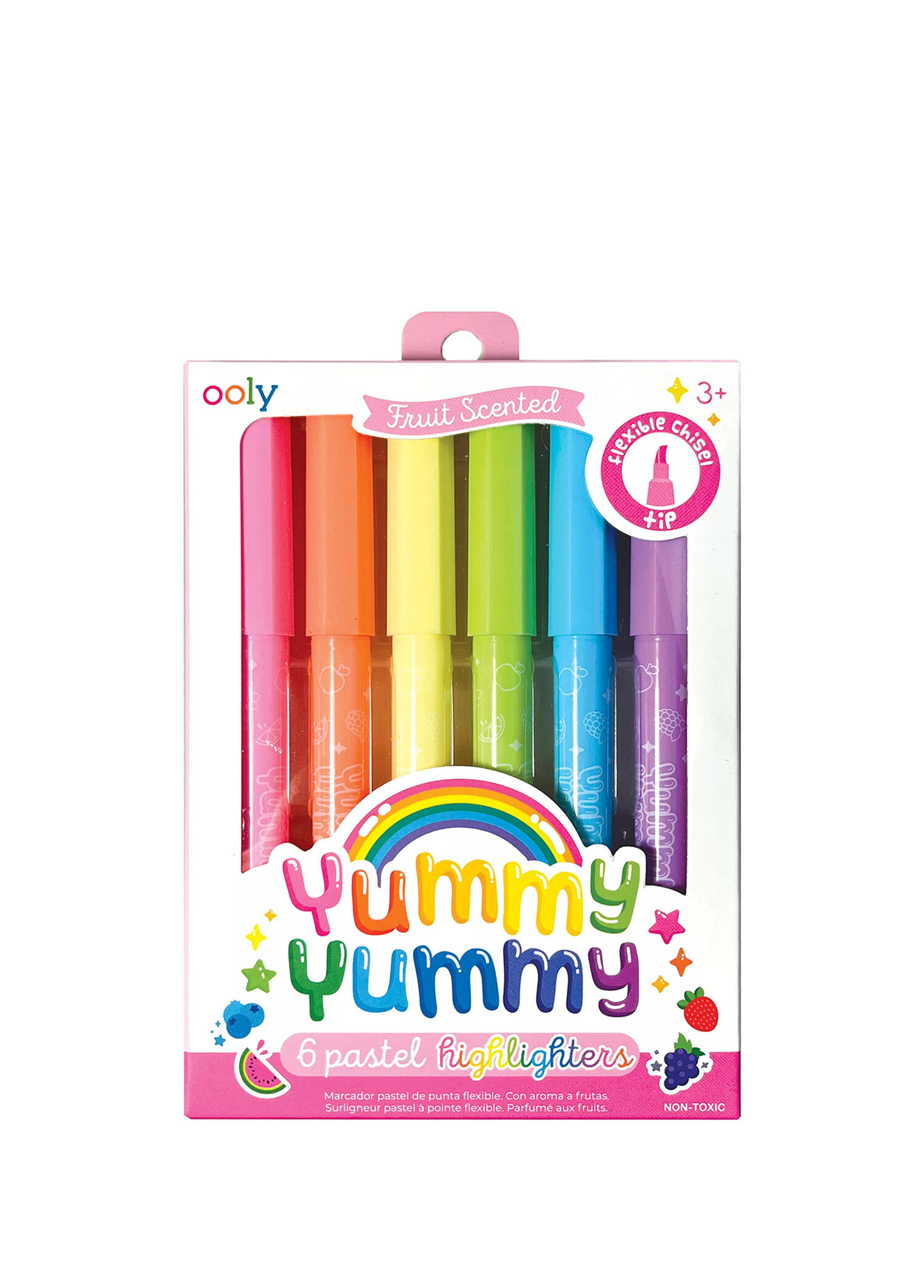 Yummy Yummy Kokulu Pastel Highlighter 6’lı Fosforlu Kalem Seti