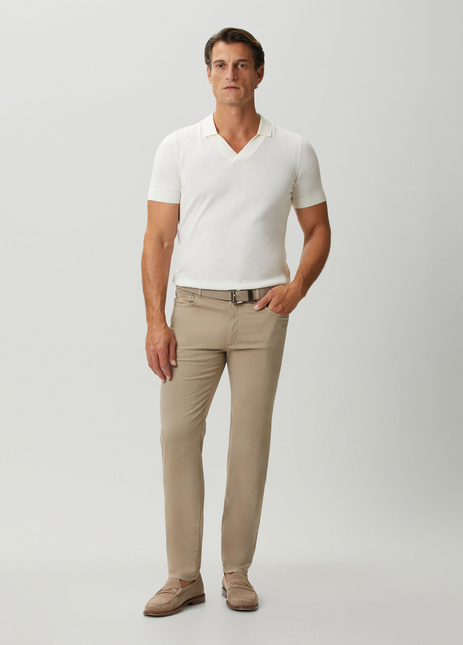 Beige Pants