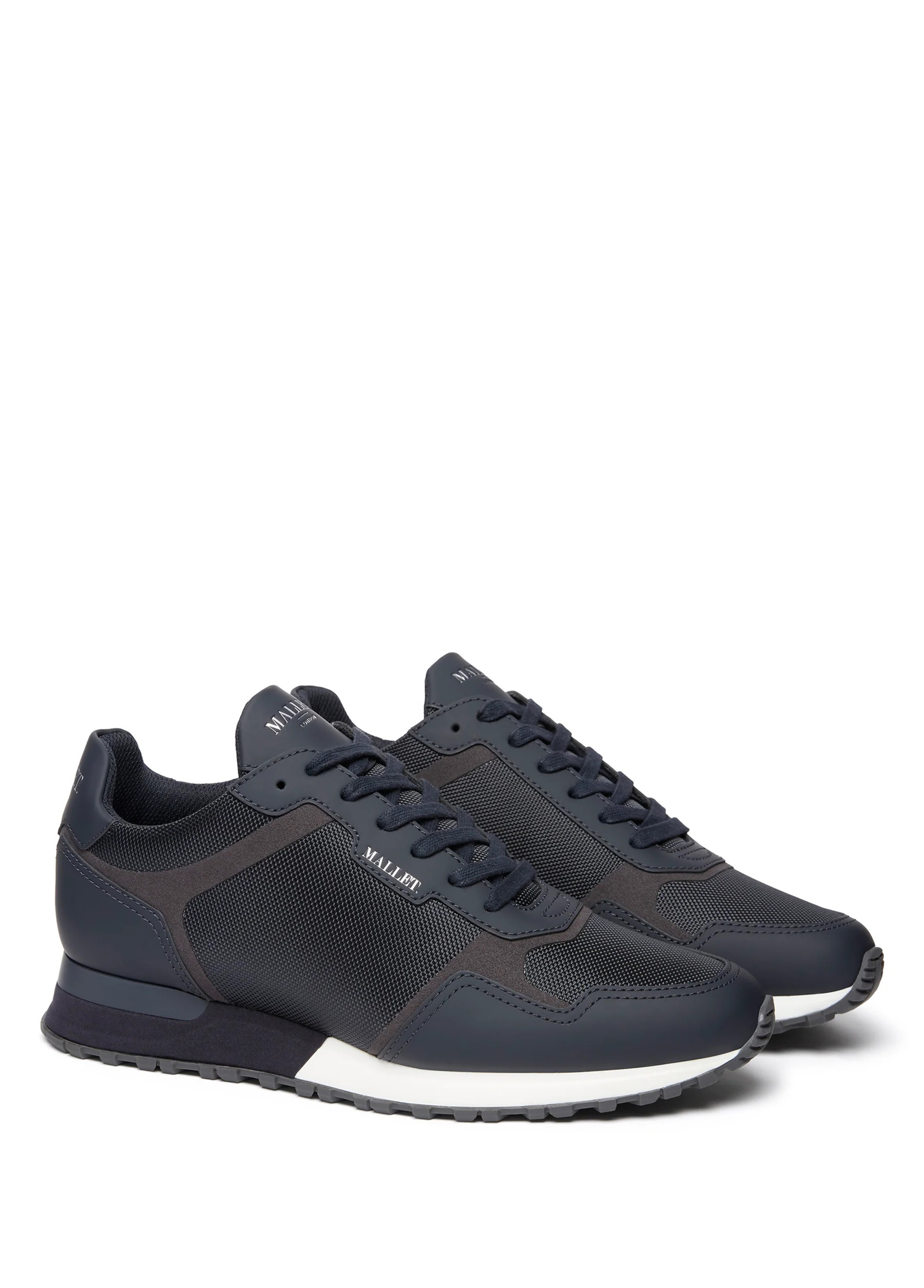 Lowman Mallet Low Trainers MALLET Lowman Trainers Men Dark Grey