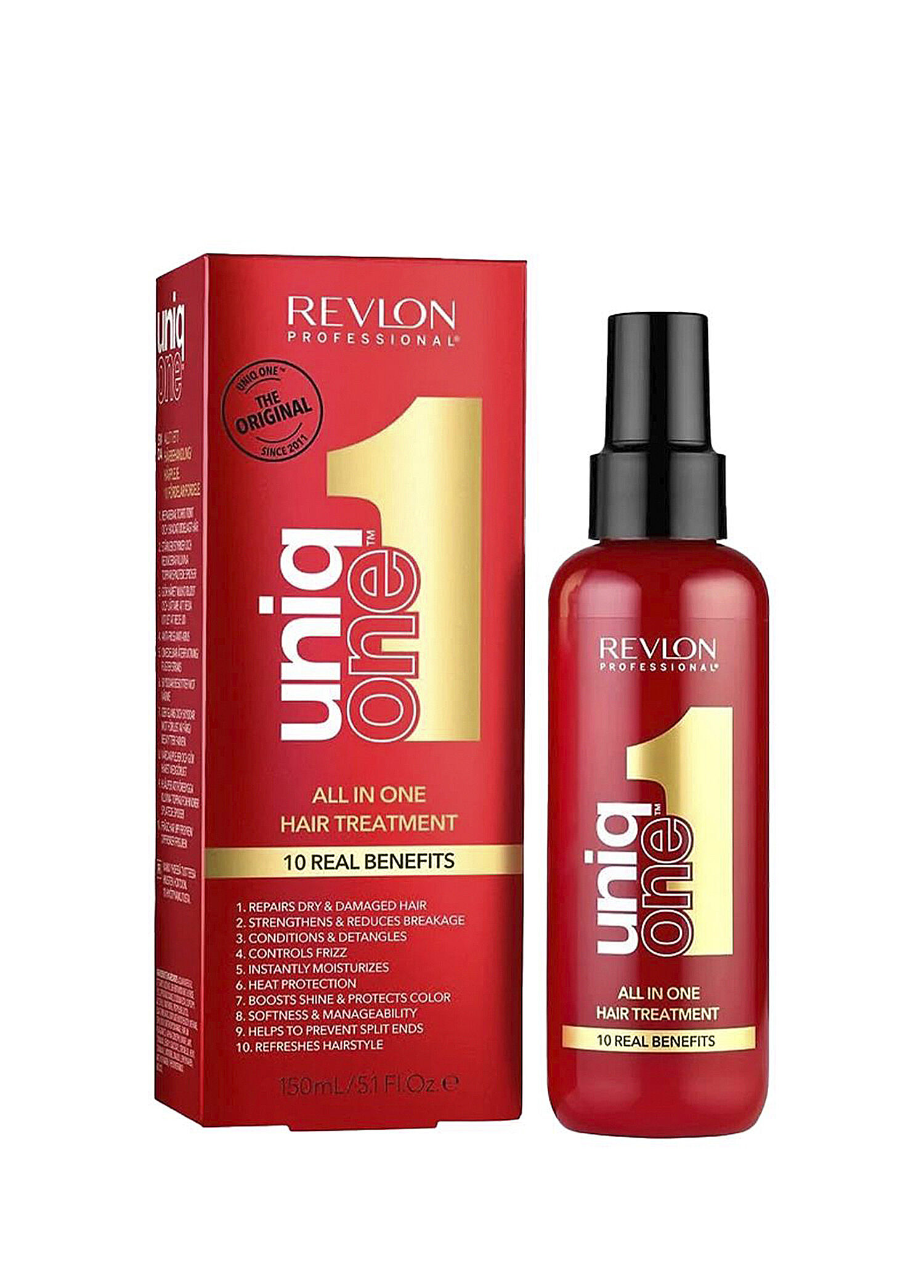 UniqOne All In One Hair Treatment 10 Etkili Durulanmayan Saç Bakım Spreyi 150 ml