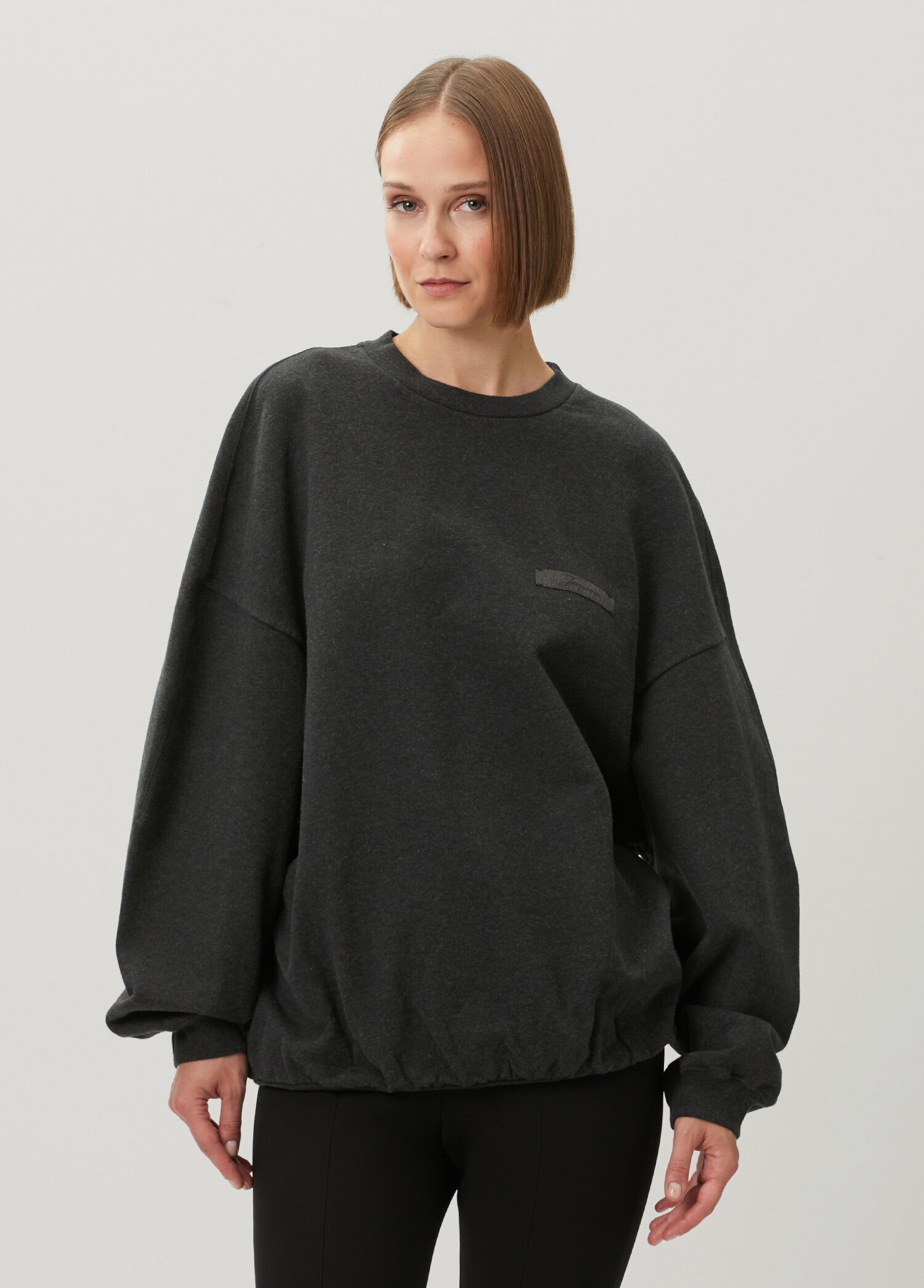Ruban Koyu Gri Sweatshirt