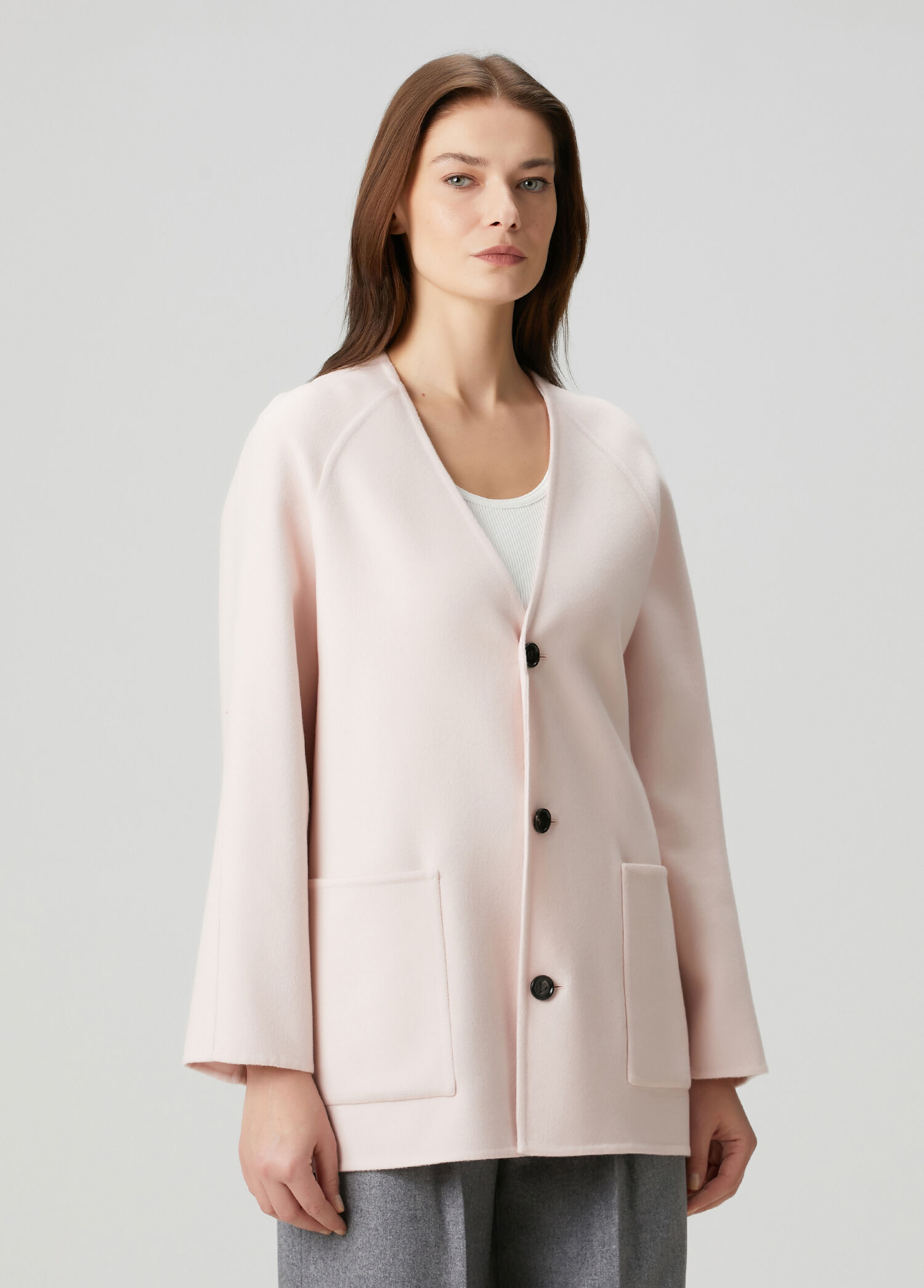 Pembe Yün Hırka
