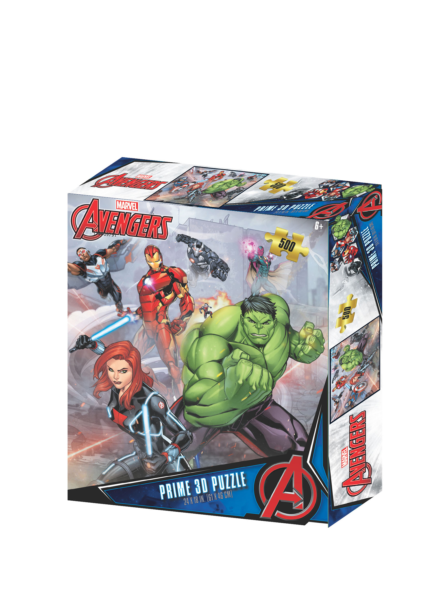 Avengers 500 Parça 3D Puzzle