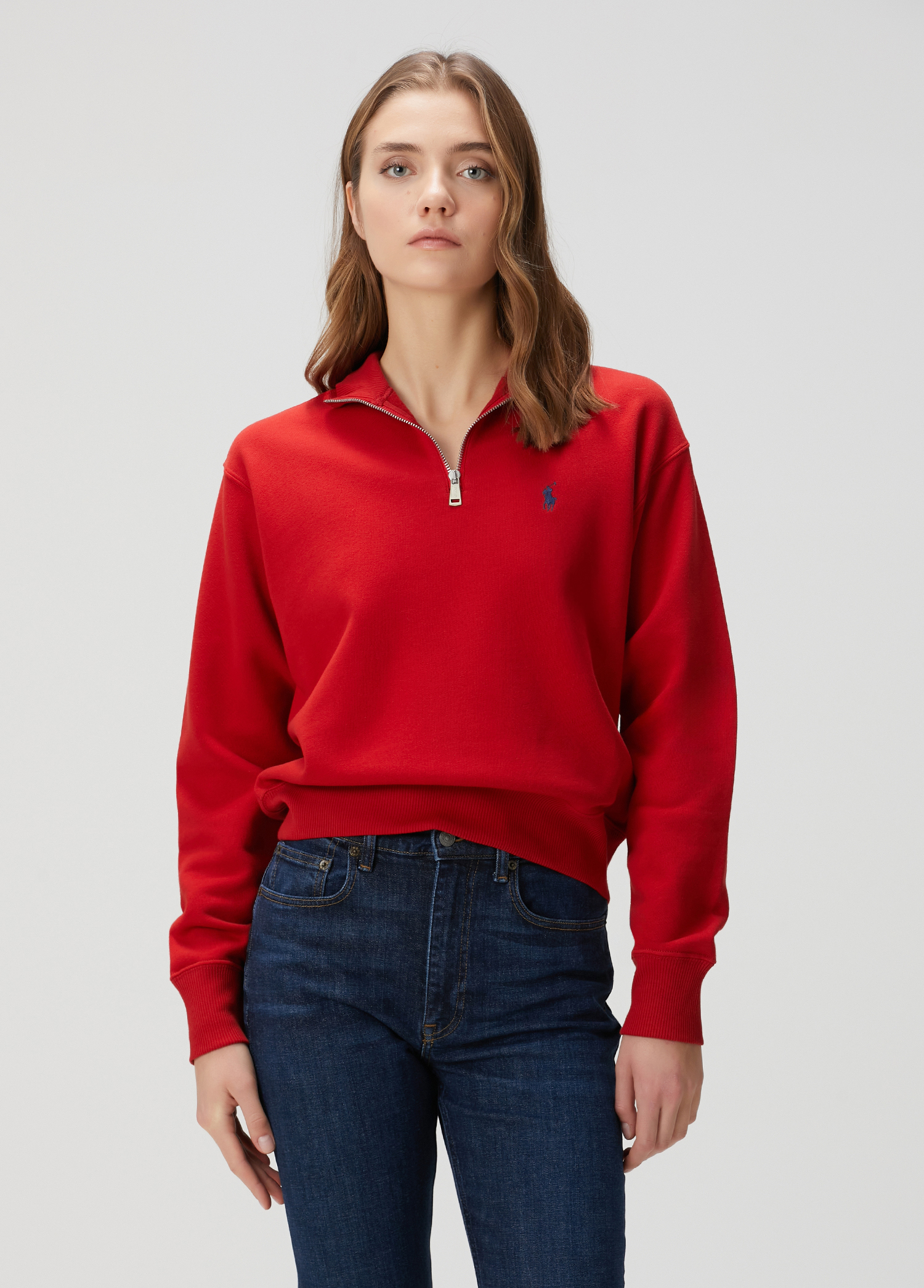 Kırmızı Sweatshirt