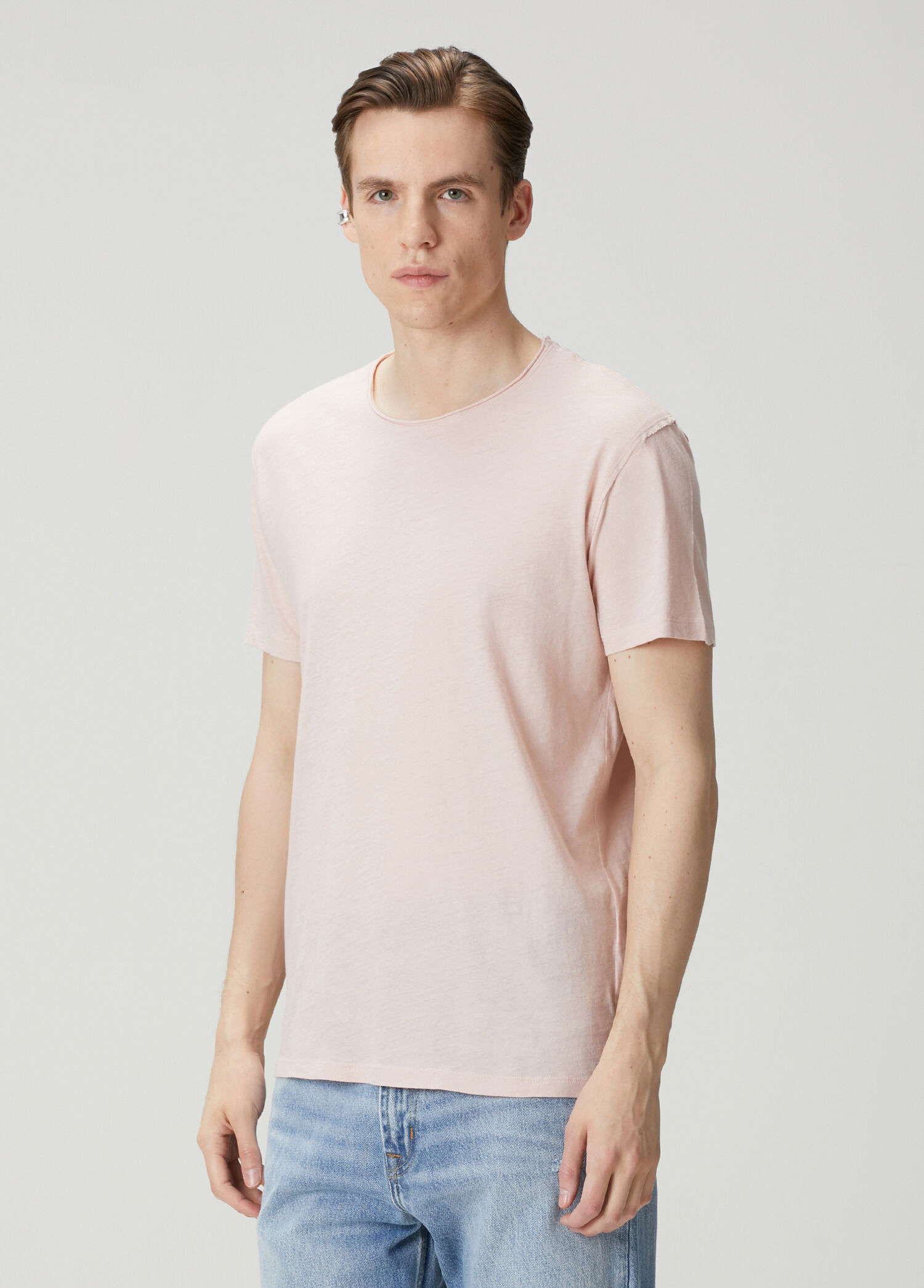 P Allsaints Figure Pembe T Shirt