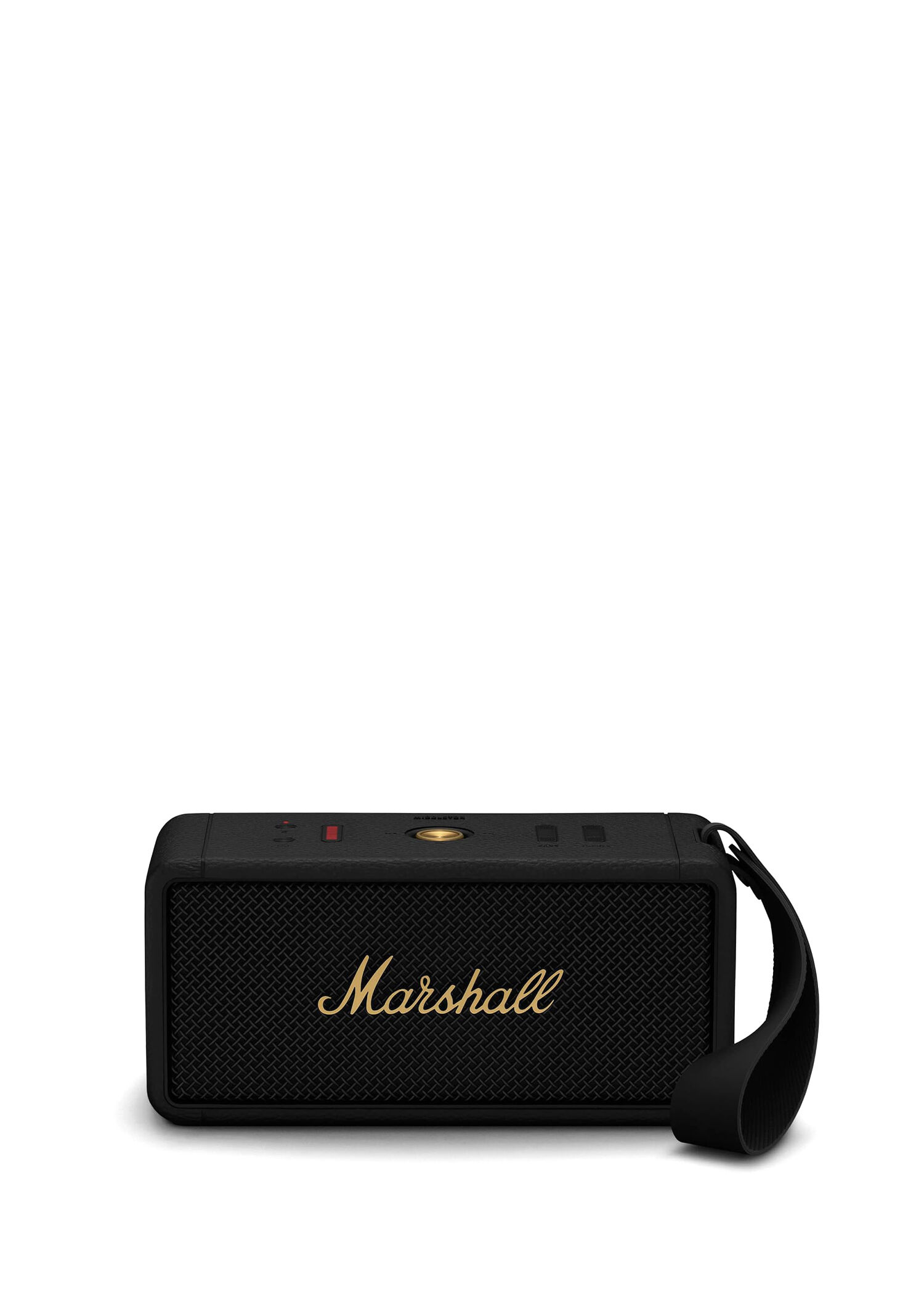 Marshall - Middleton Black and Brass Bluetooth Hoparlör - Siyah