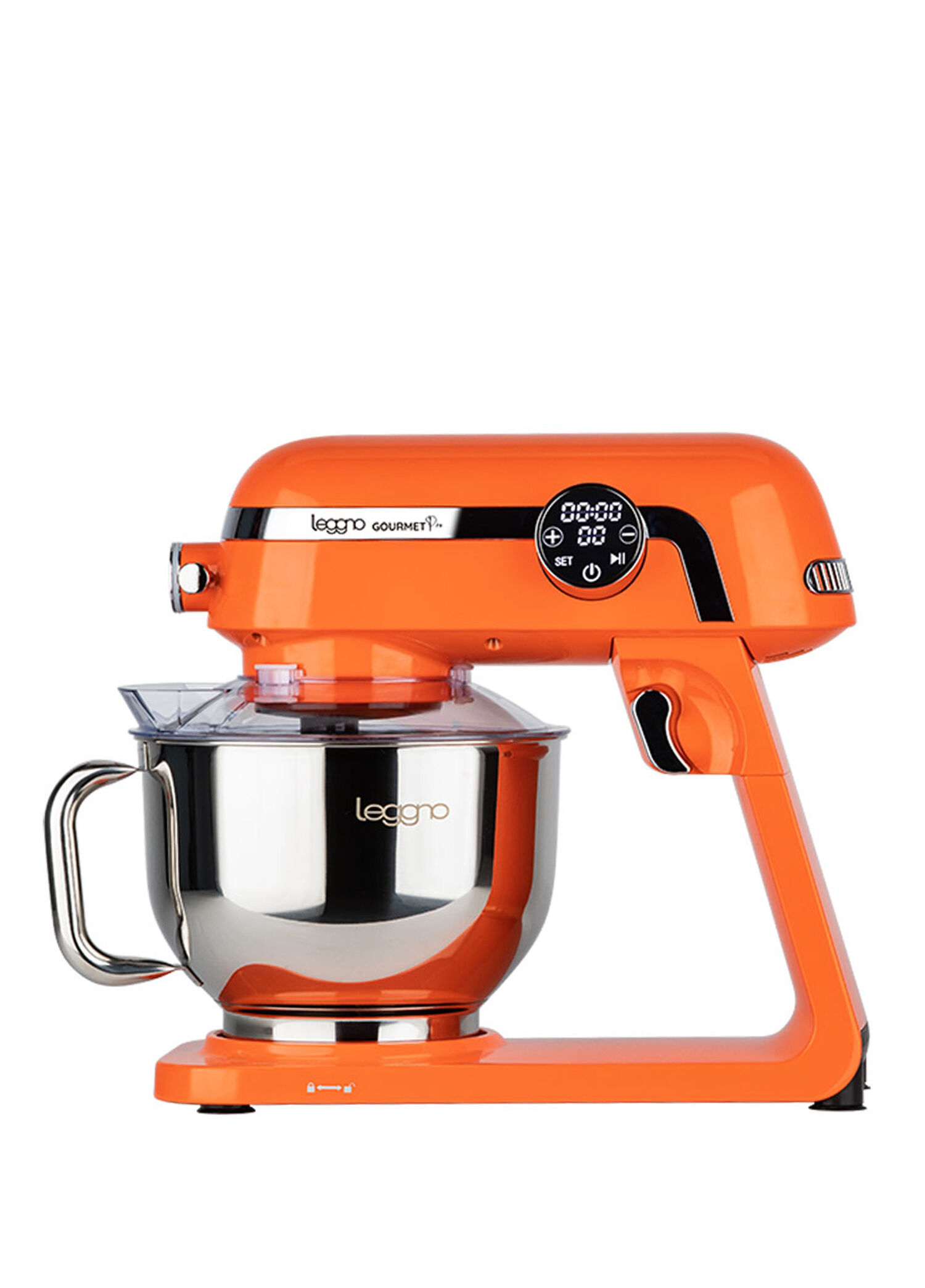 Gourmet Pro Orange Çelik Stand Mixer Seti