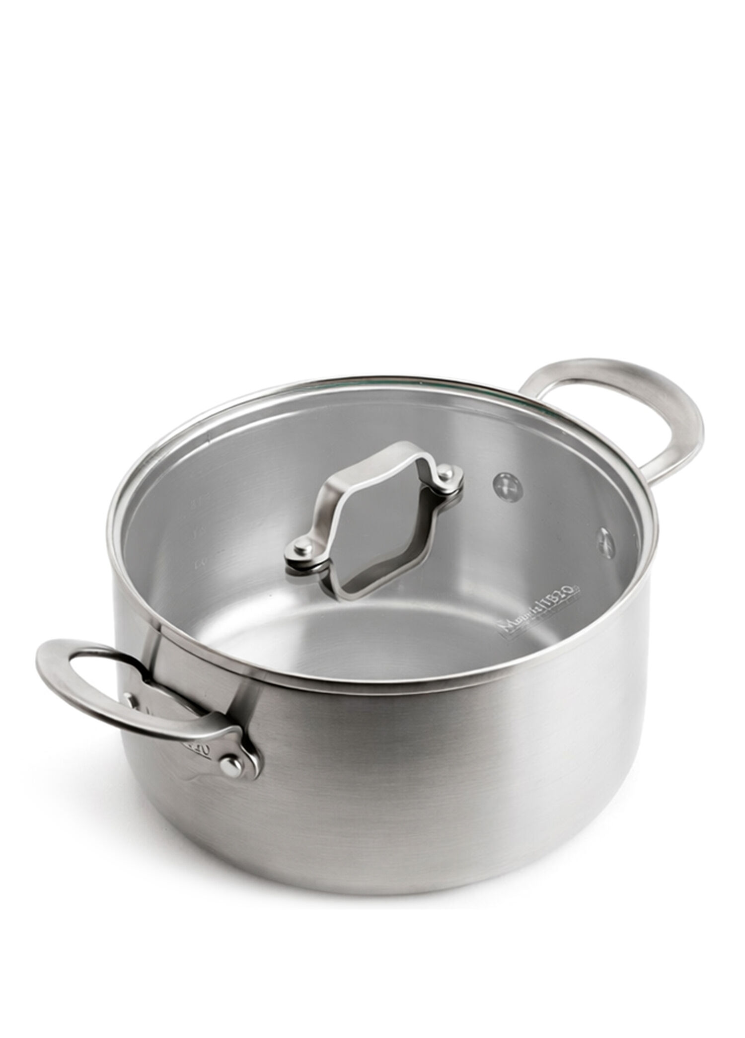 P Greenpan Greenpan X Mauviel La Collection Limited Edition 3 Ply Paslanmaz Celik Derin Tencere 24 Cm