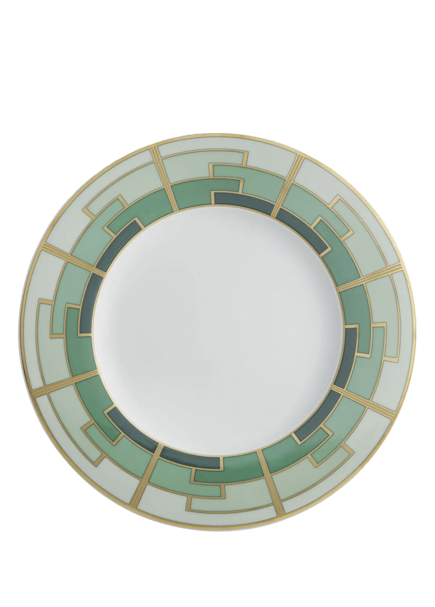 Emerald Yeşil Porselen Kahvaltı Tabağı