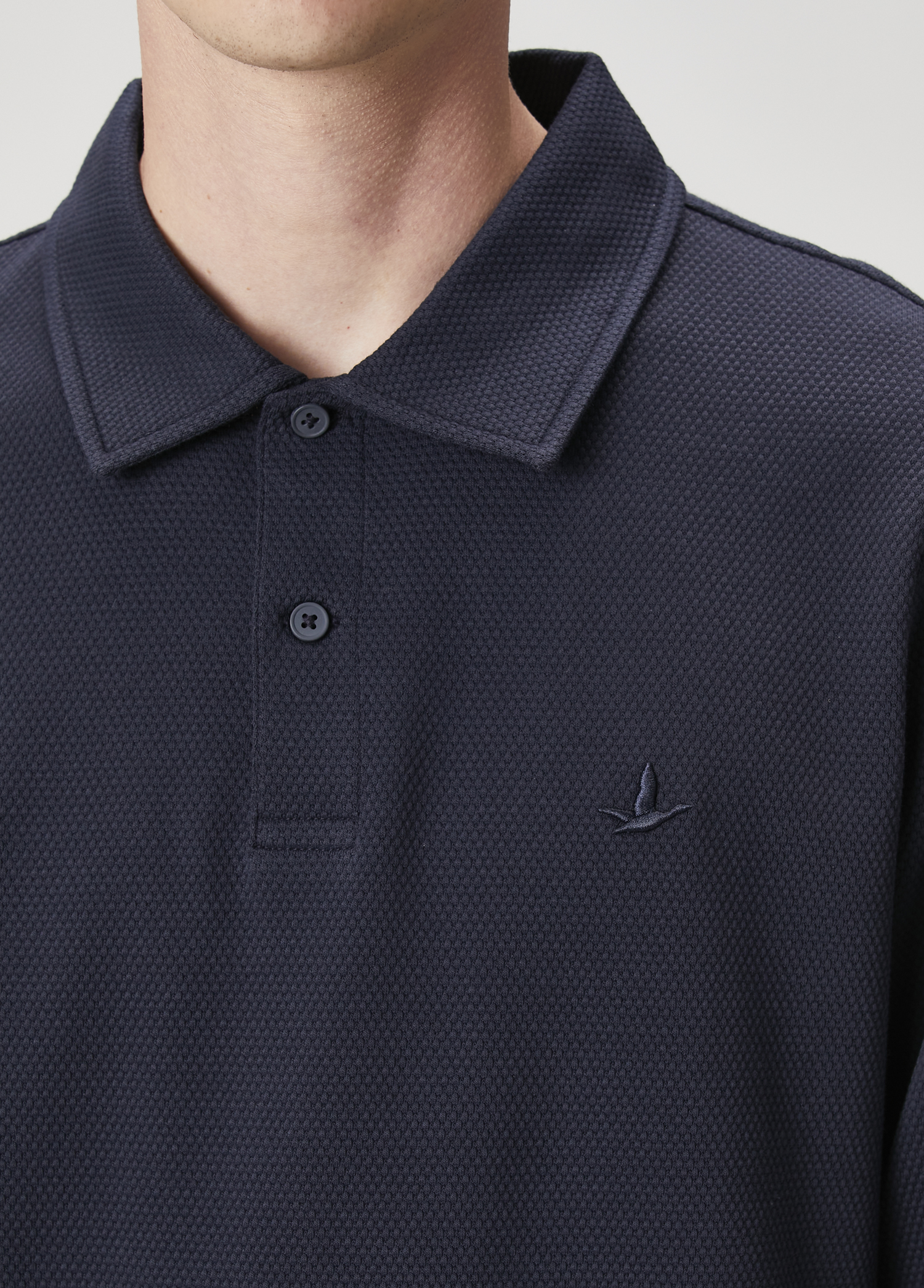 Lacivert Polo T-shirt_5