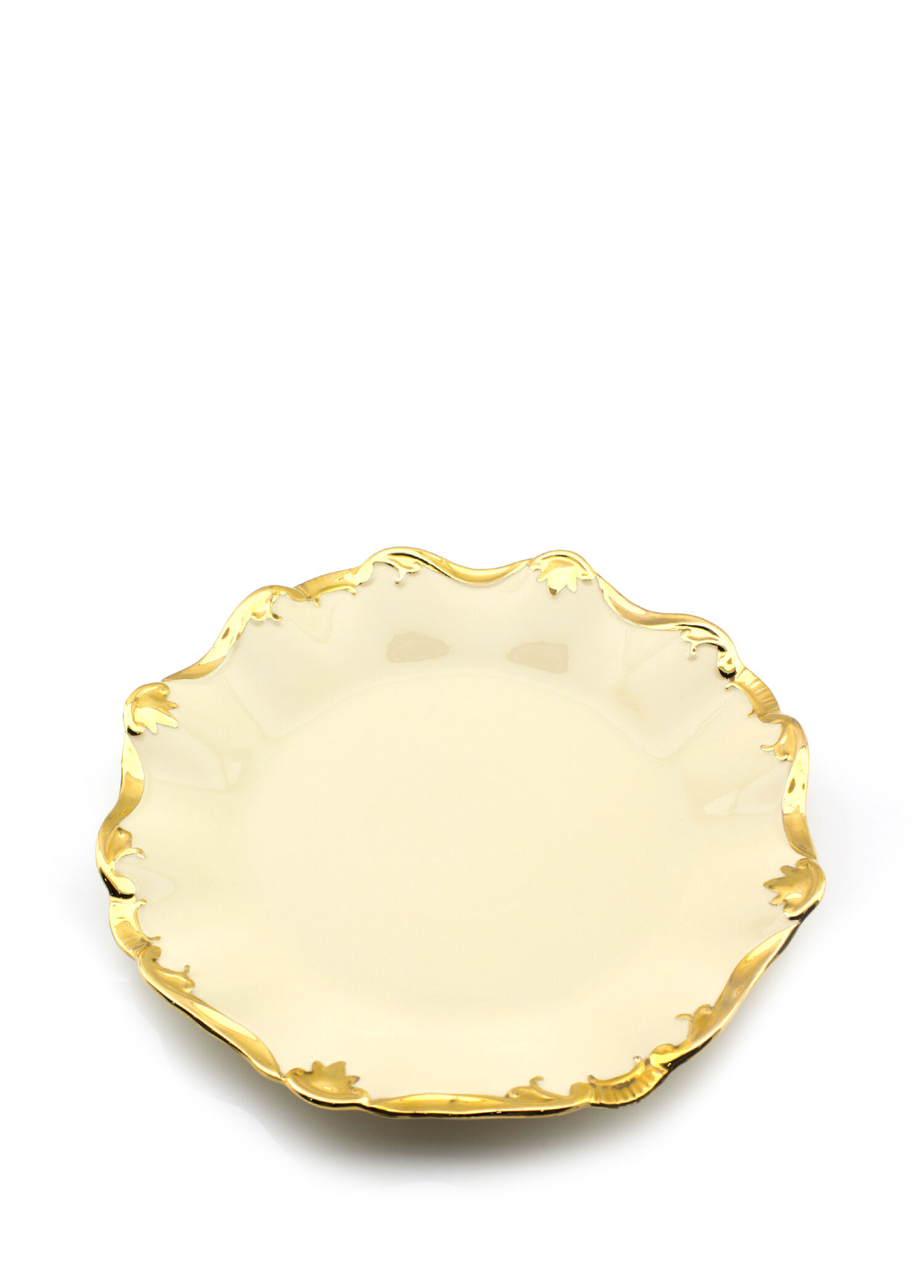 Golden Rey 4'lü Porselen Pasta Tabağı 23 cm