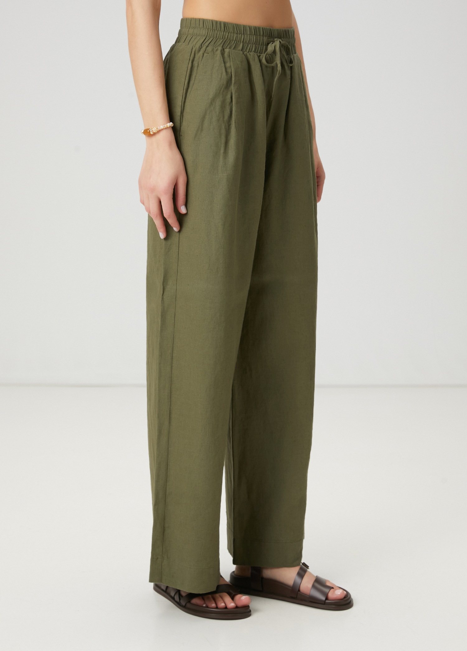 Haki Keten Pantolon_2