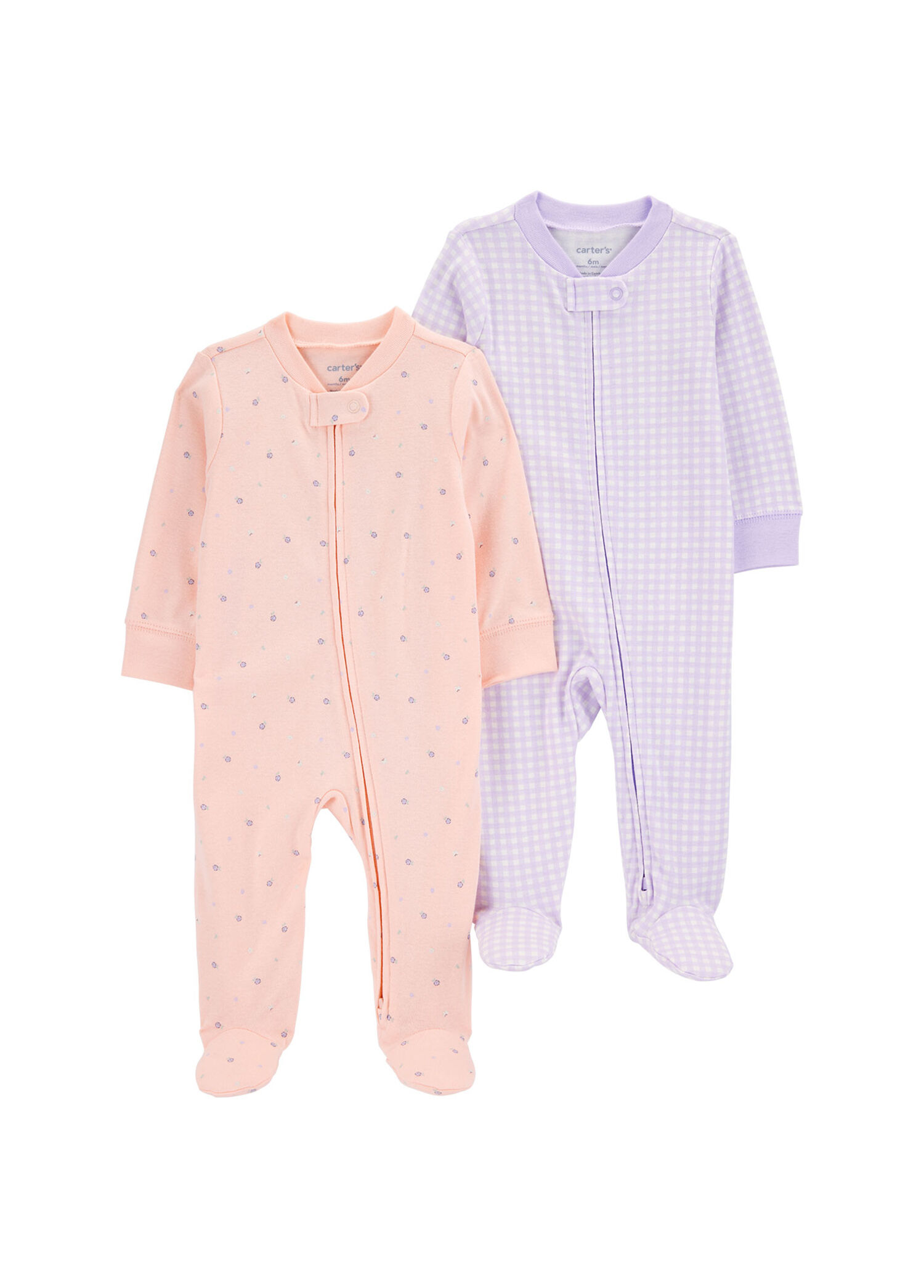 Layette Renkli Kız Bebek 2'li Uyku Tulumu Seti