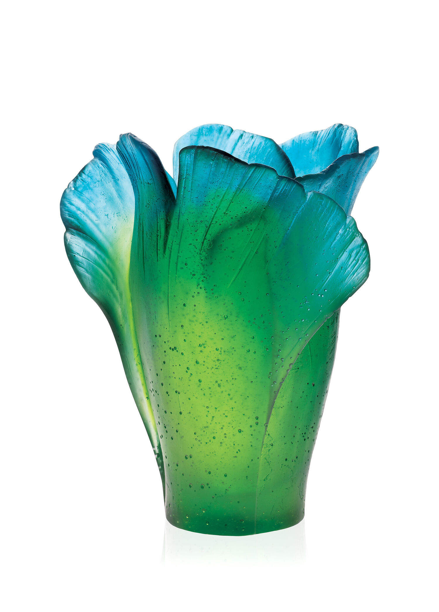 Ginkgo Medium Kristal Vazo