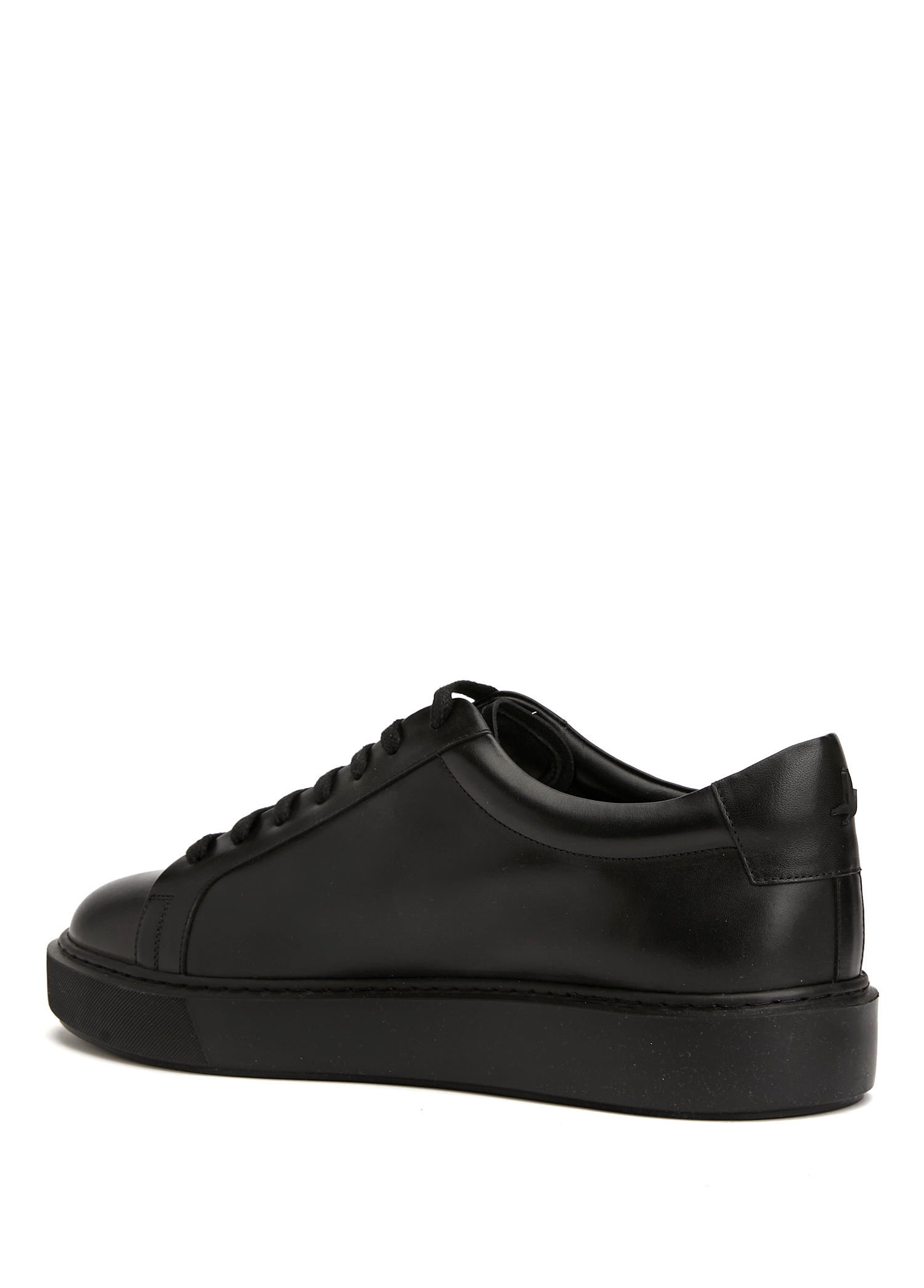 Siyah Erkek Deri Sneaker_2