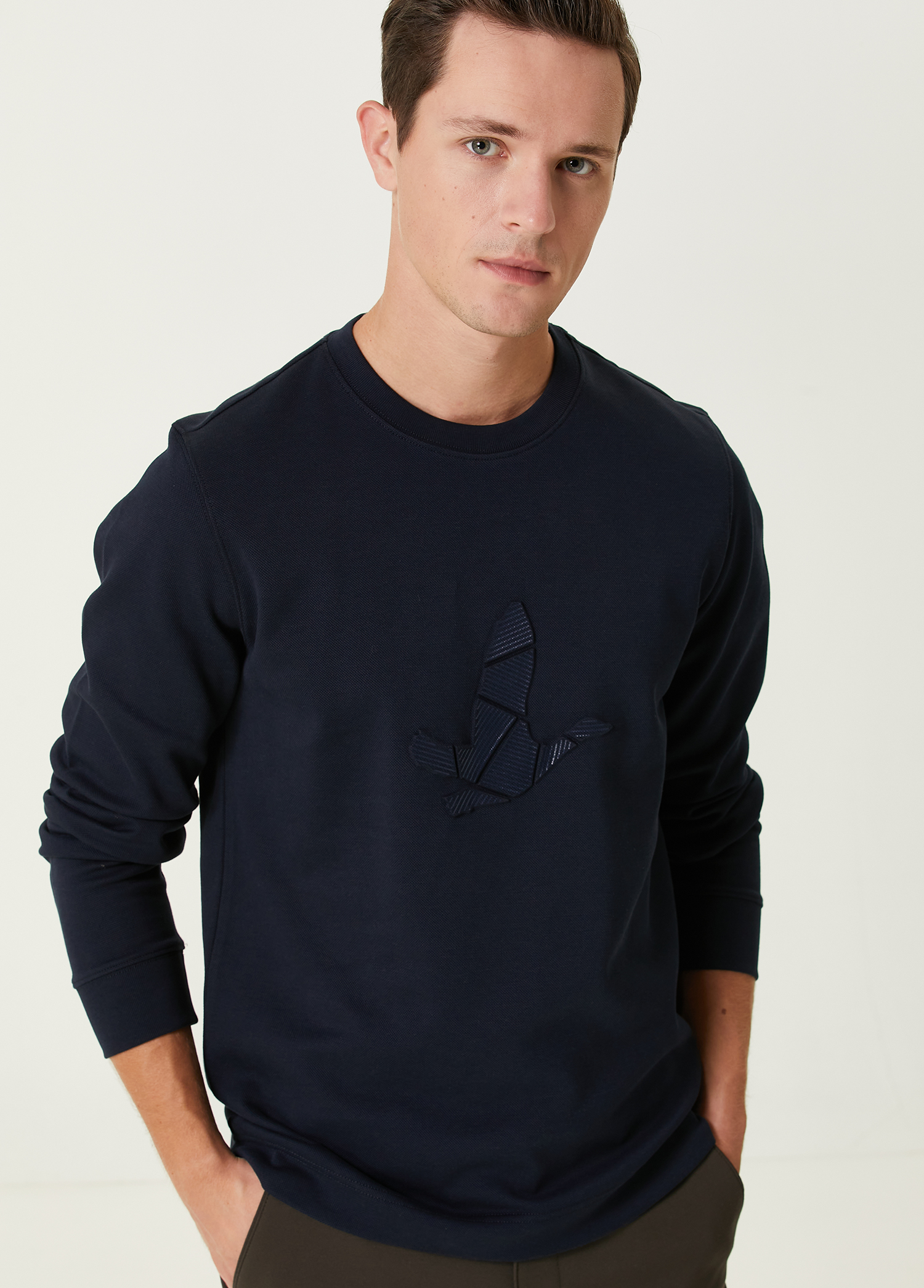 Lacivert Sweatshirt_1