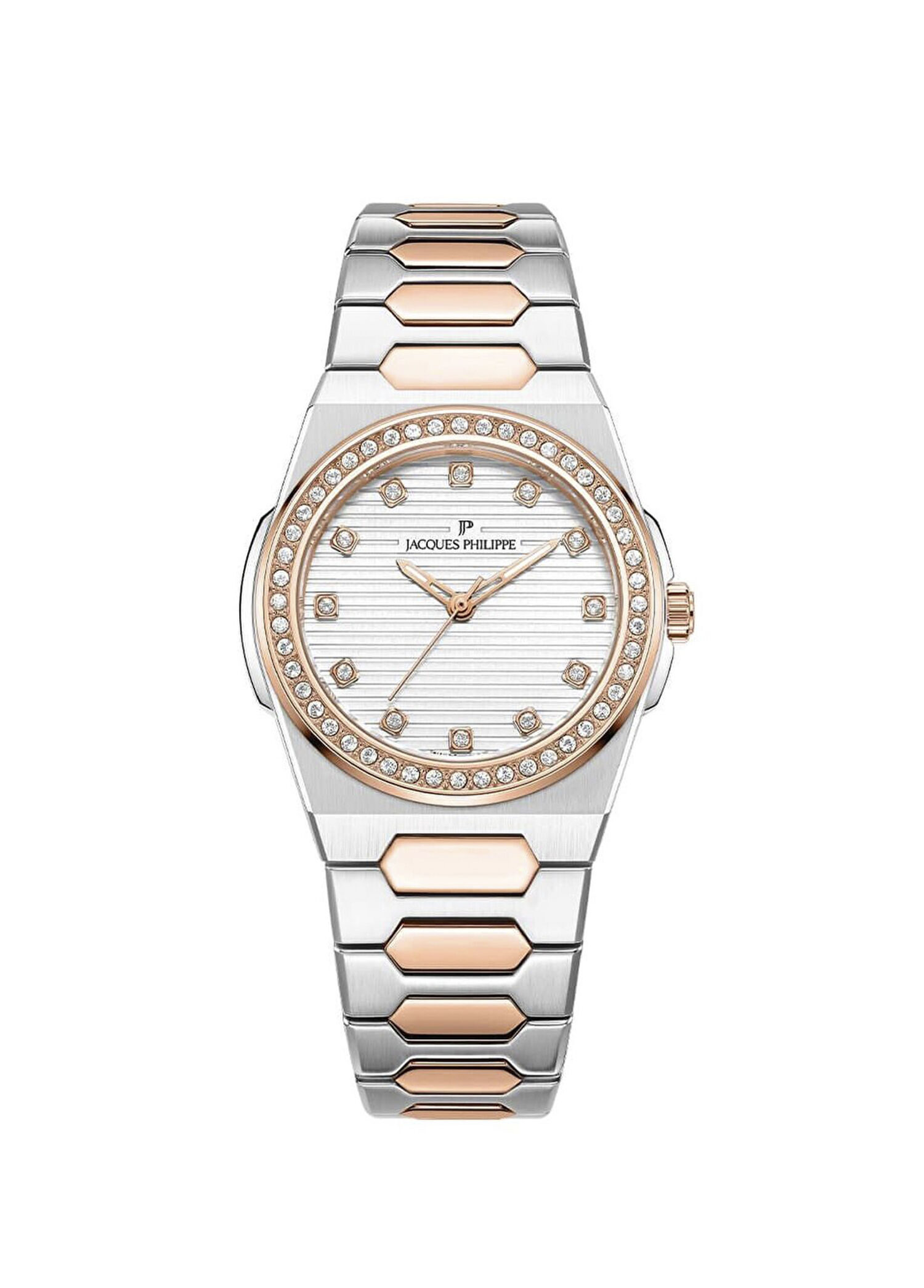 JPQLS727328RG Metalik Gri Rose Gold Çelik Kadın Kol Saati