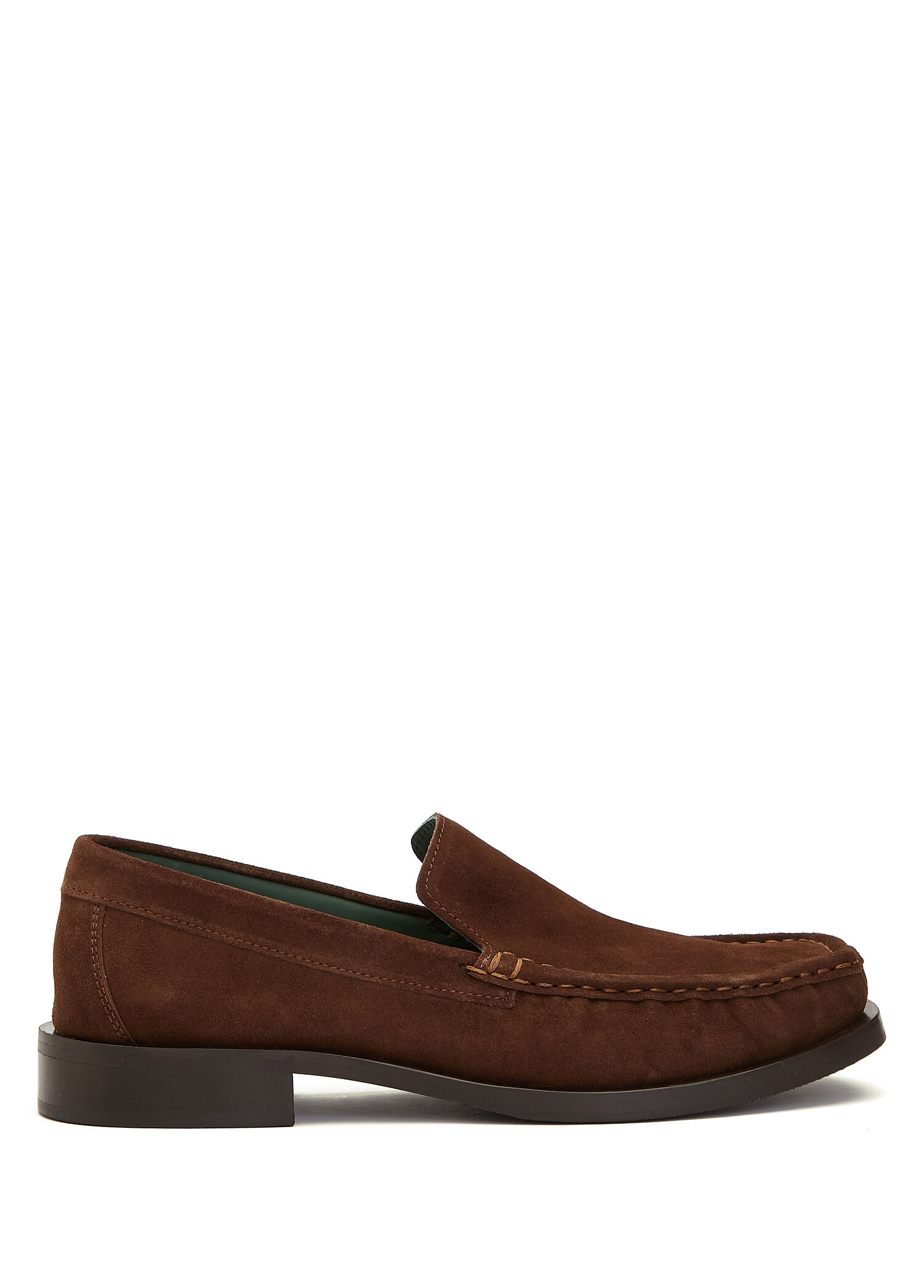 Michel Koyu Kahverengi Erkek Süet Loafer