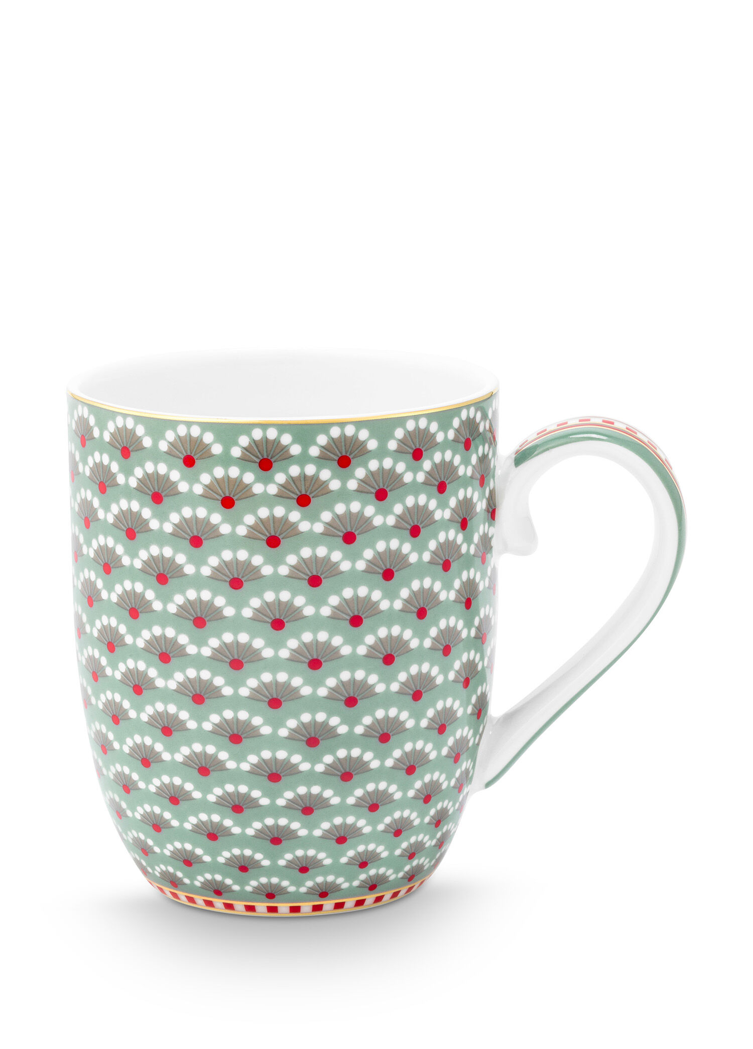 Blooming Tales Mavi Küçük Porselen Mug