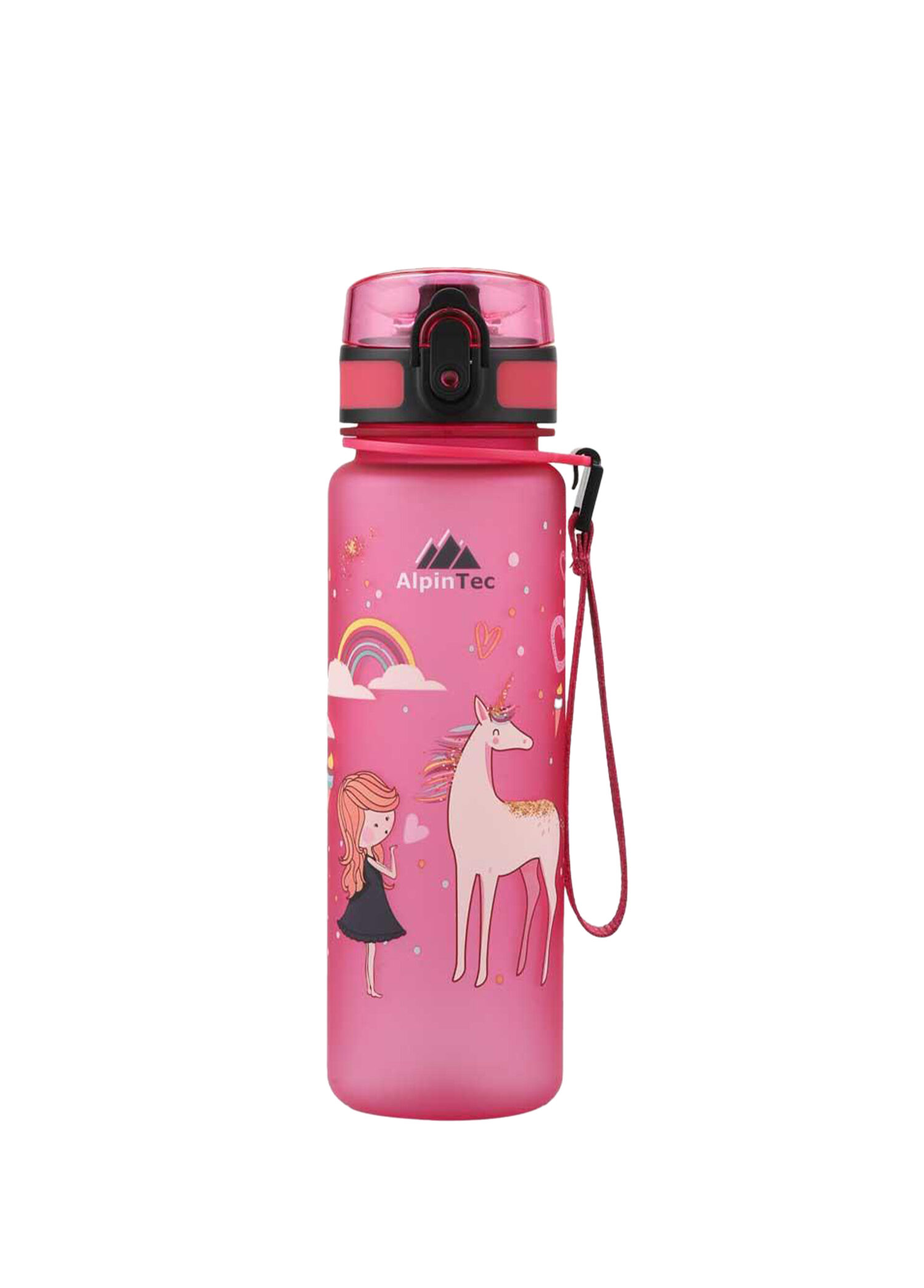 Pembe Prenses Tritan Çocuk Suluk & Matara 500 ml