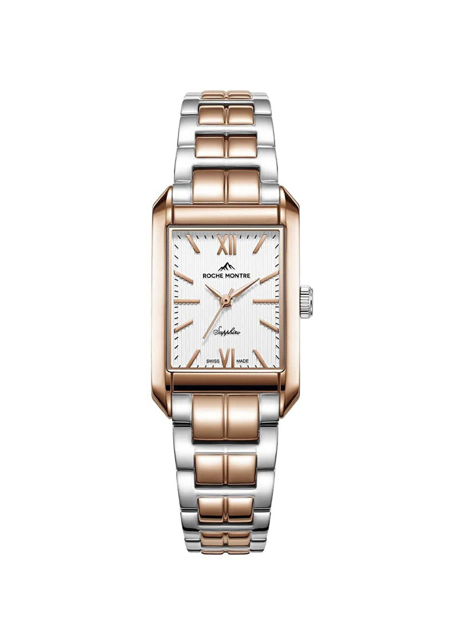 RML5010-03 Metalik Gri Rose Gold Çelik Kadın Kol Saati