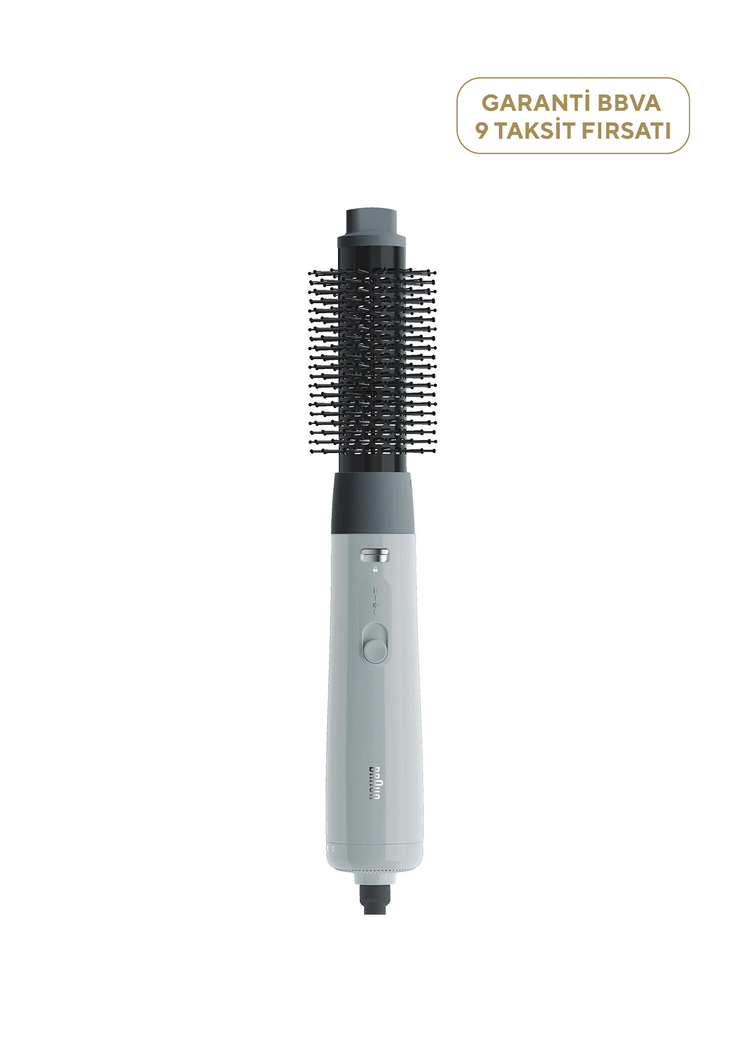 BRAS152E Air Styler AS1.52 Gri 2 Başlıklı Saç Kurutma Makinesi ve Şekillendirici