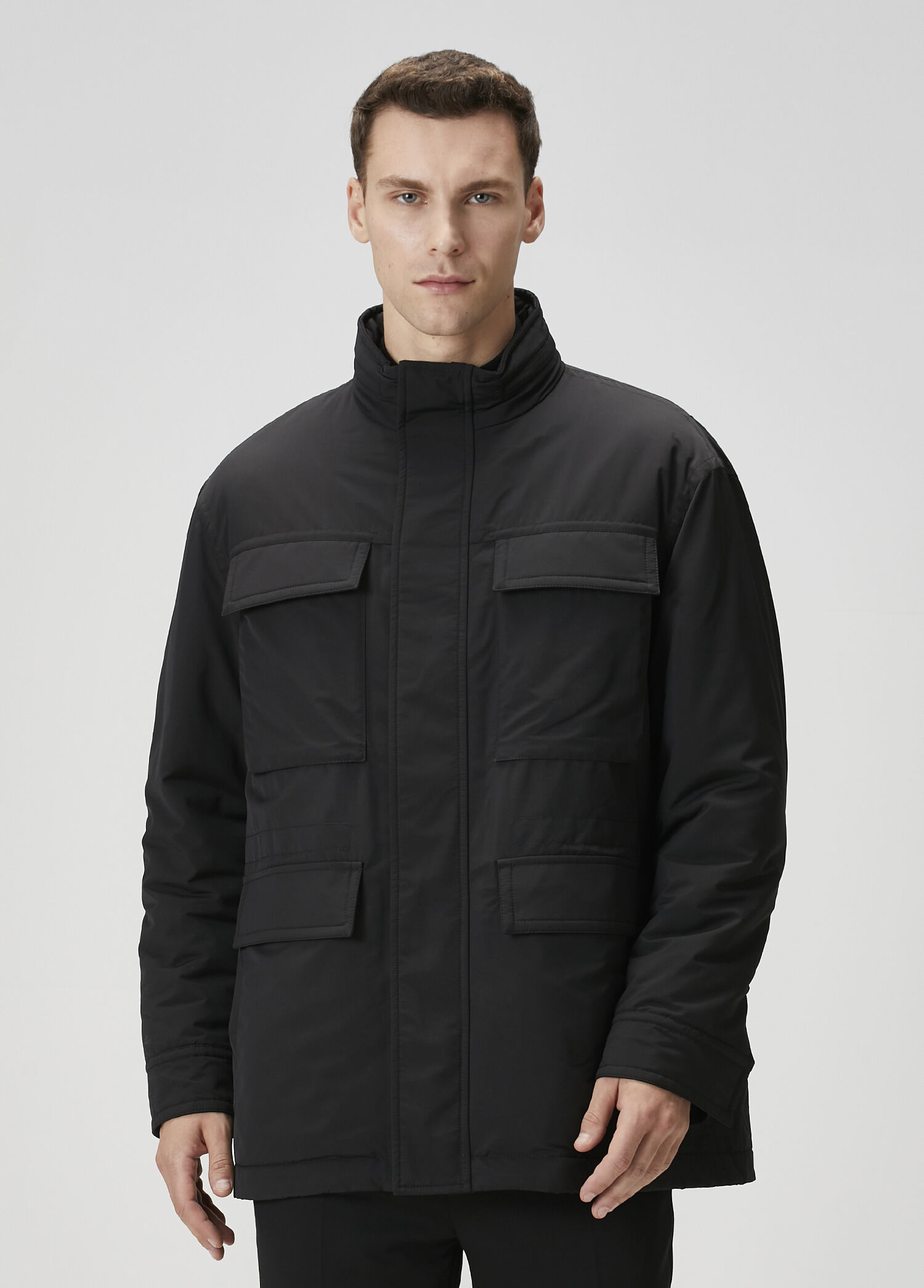 Black Wool Coat