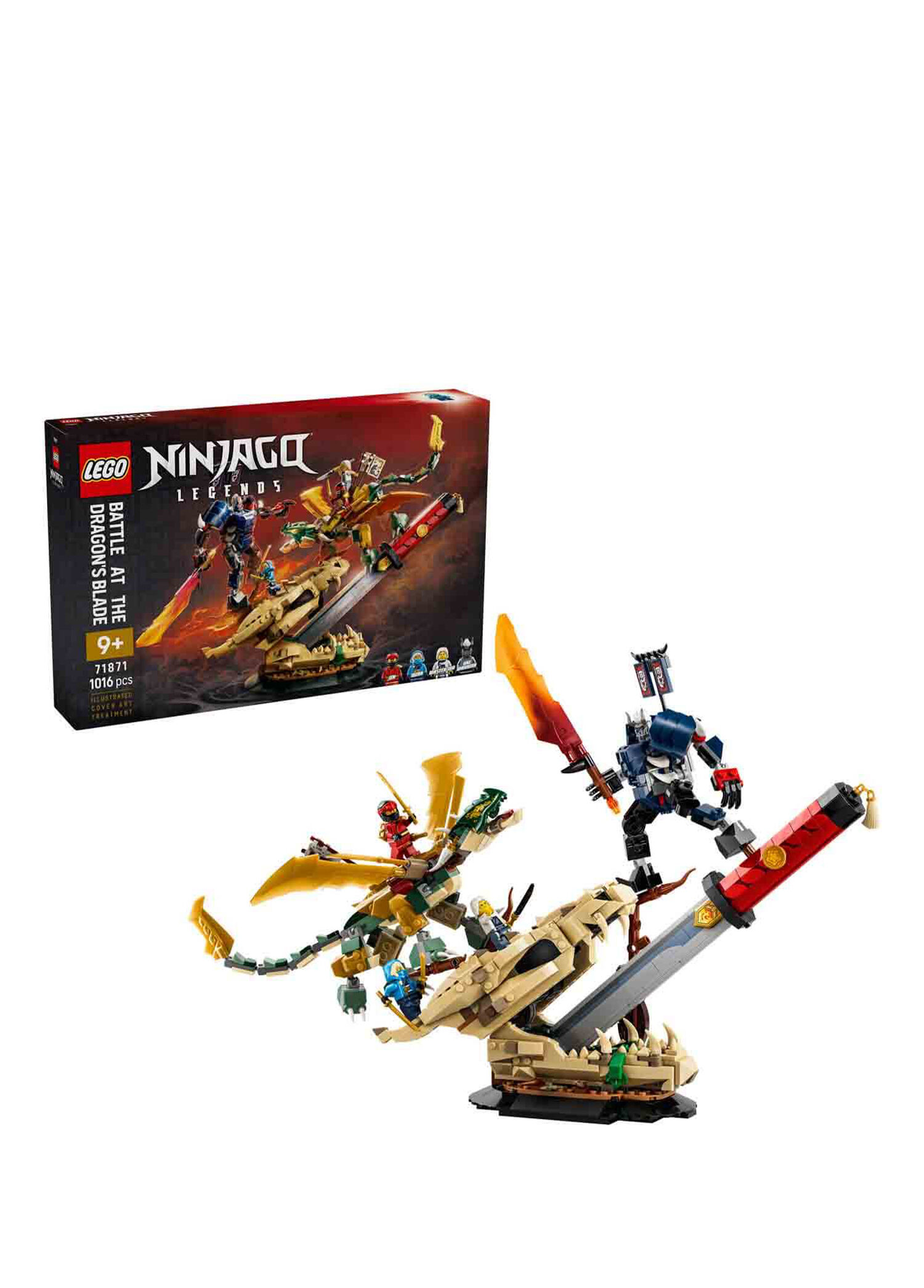 LEGO - Ninjago Ejderha Kılıcı Savaşı 1016 Parça 9+ Yaş Aksiyon