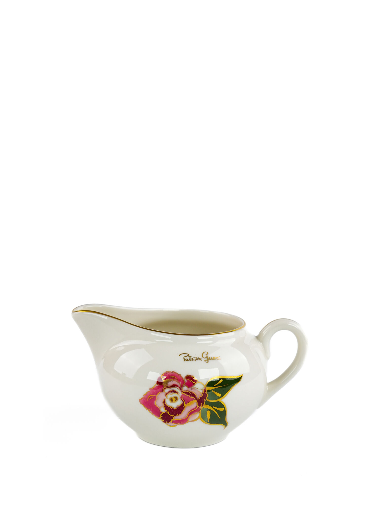Patrizia Gucci Rose Renkli Porselen Sosluk ve Altlığı