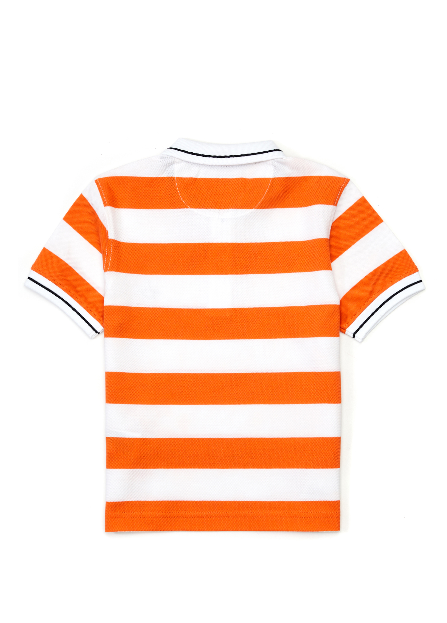Turuncu Beyaz Polo Yaka Çocuk T-shirt_1