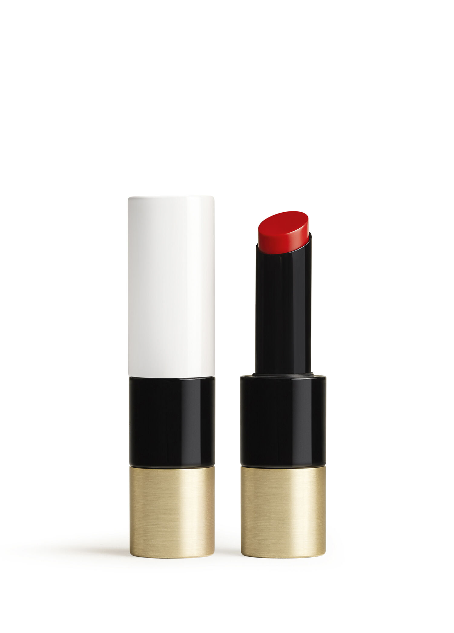 Rouge Hermès Silky Lipstick Shine 75 Rouge Amazone