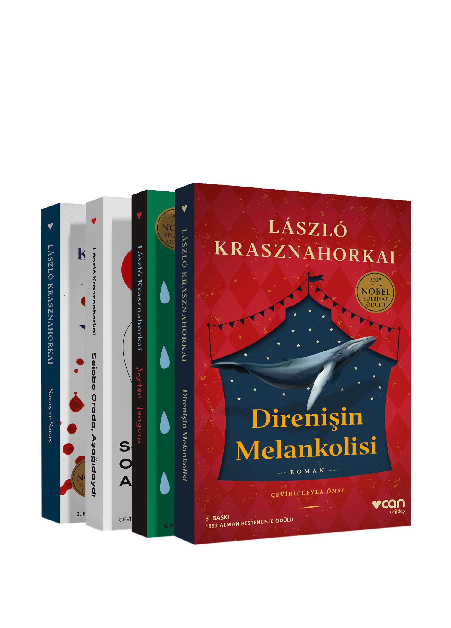 László Krasznahorkai 4'lü Kitap Seti