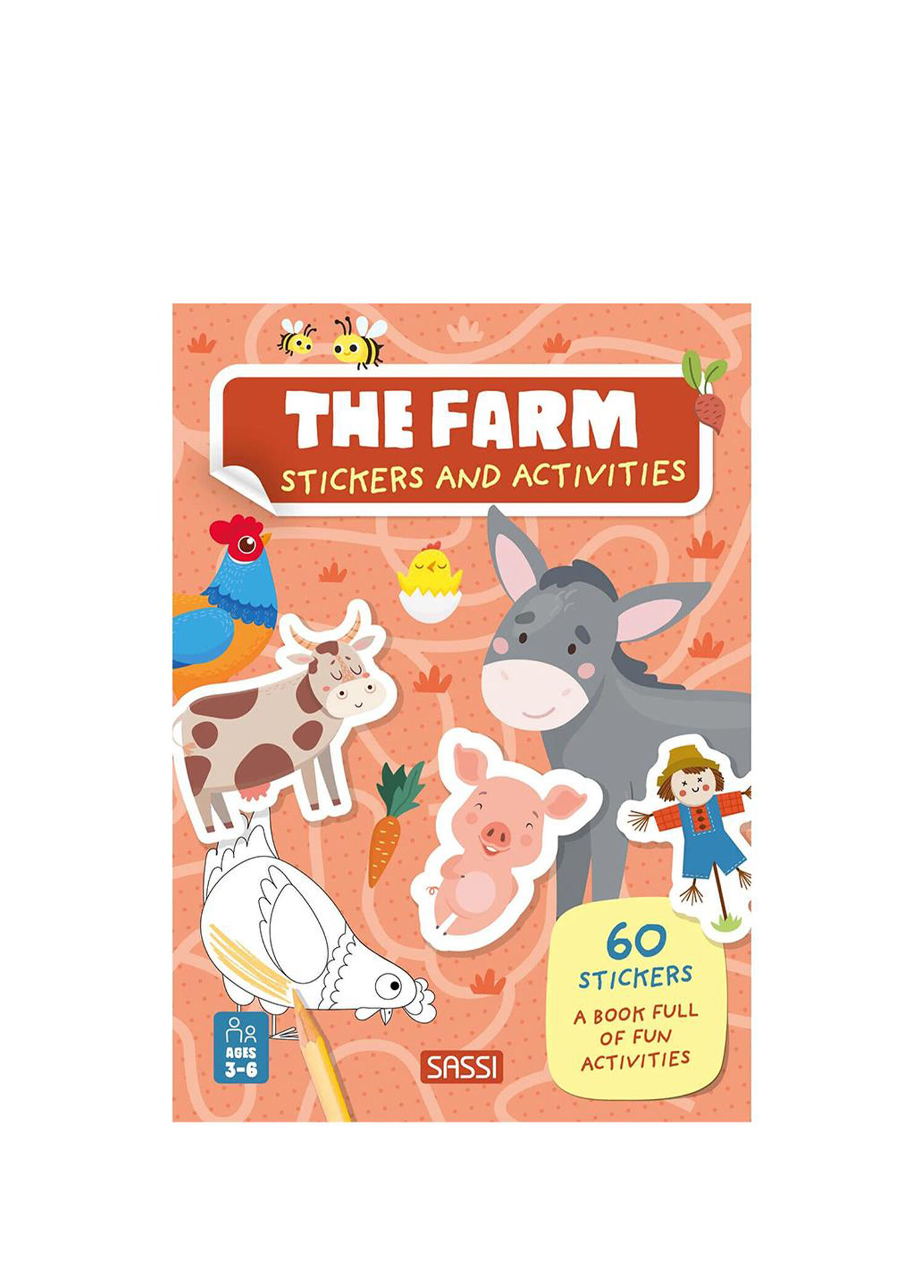 The Farm - Sticker And Activities Çocuk Yabancı Dil Aktivite Kitabı