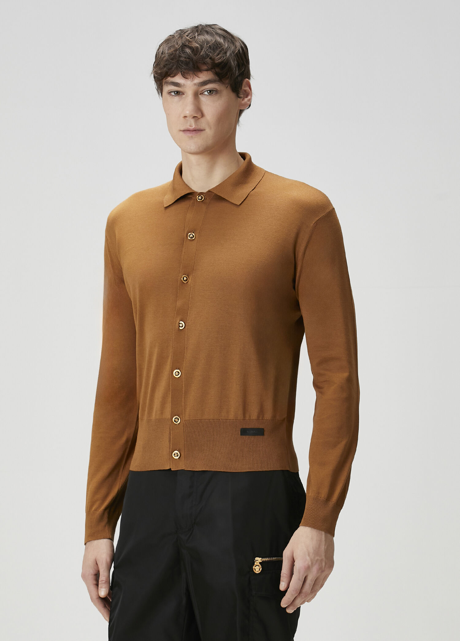 Taba Polo Yaka İpek Triko
