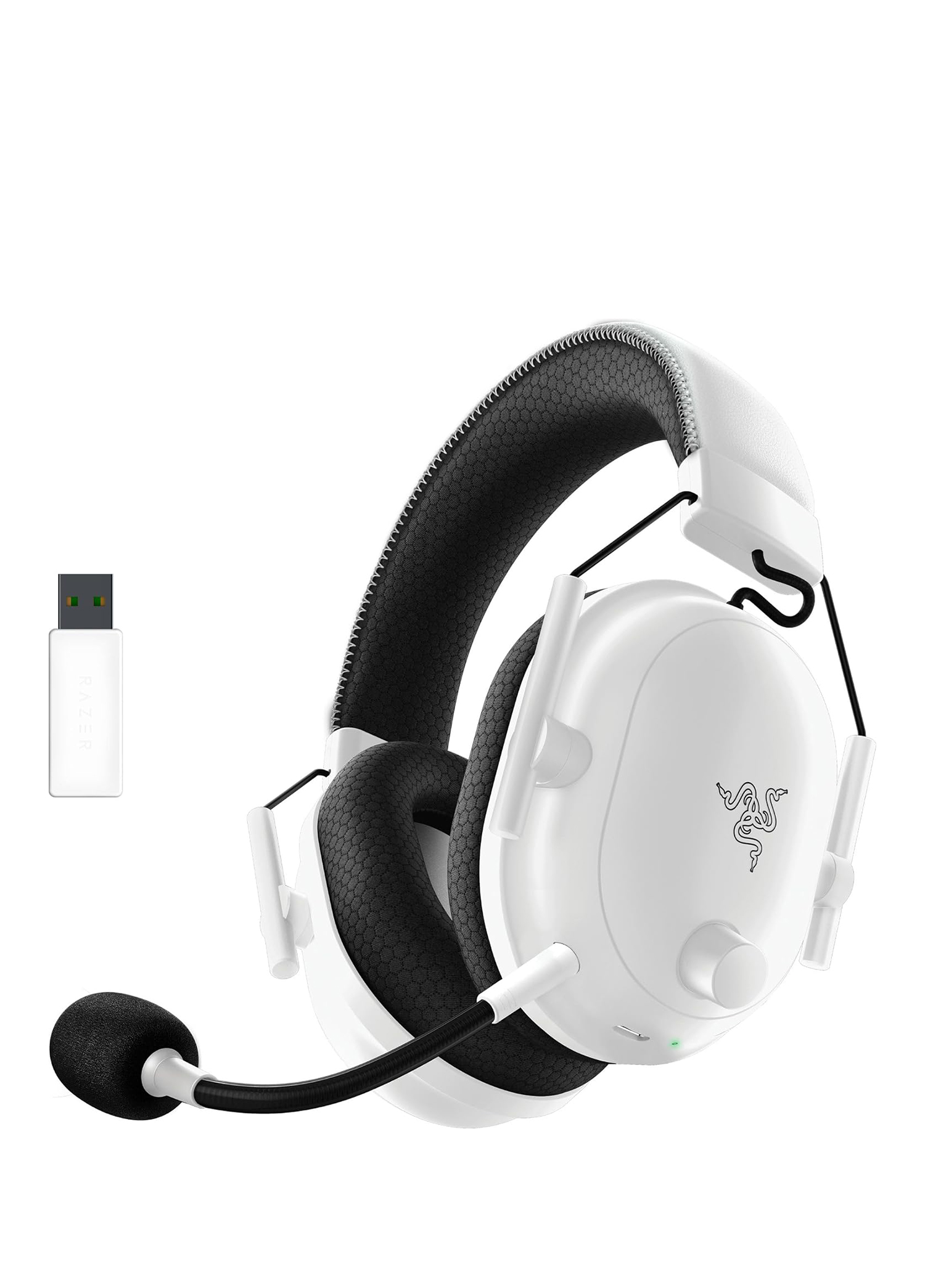 [美品] Razer BlackShark V2 Pro 旧モデル Razer - Blackshark V2 Pro 7.1 Surround Mikrofonlu Beyaz Kablosuz