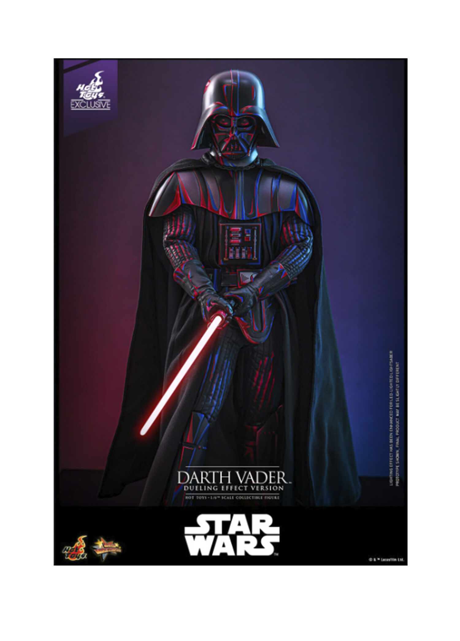 Hot Toys - The Darth Vader Dueling Effect Version Heykel - Çok Renkli
