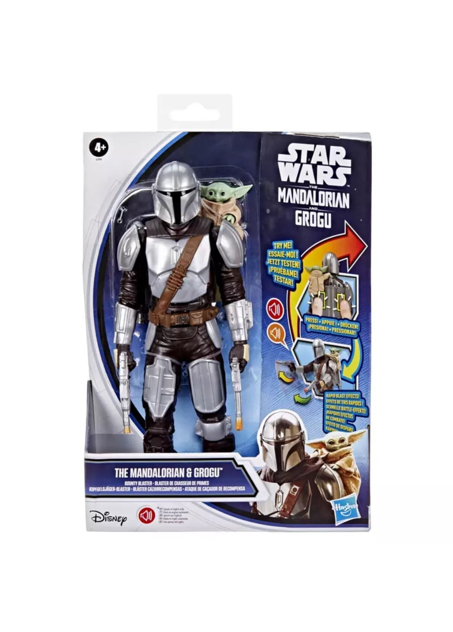 Star Wars - SW The Mandalorian ve Grogu Ödül Avcısı Figür Oyuncak