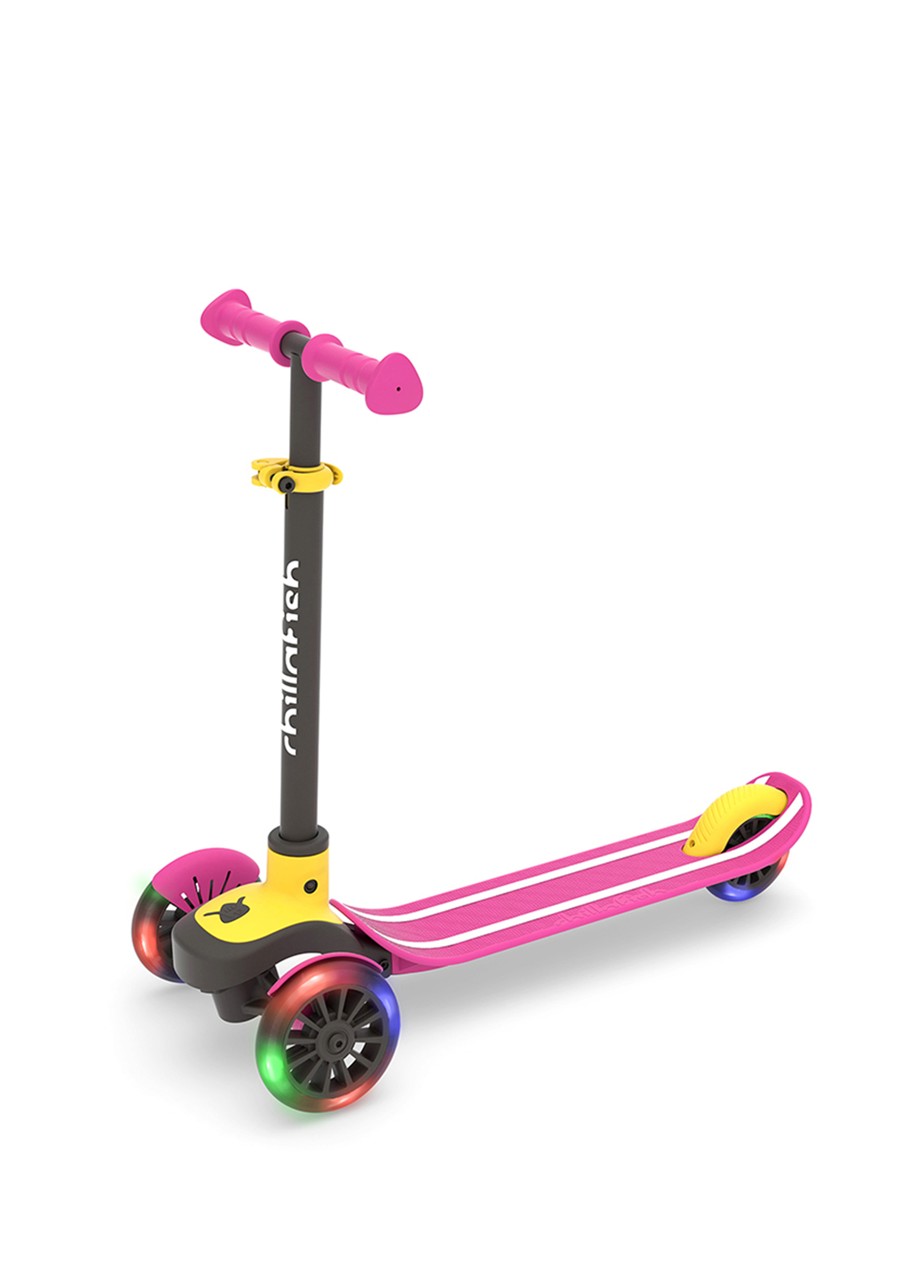 Scotti Glow Pembe 3 Tekerlekli Işıklı Scooter